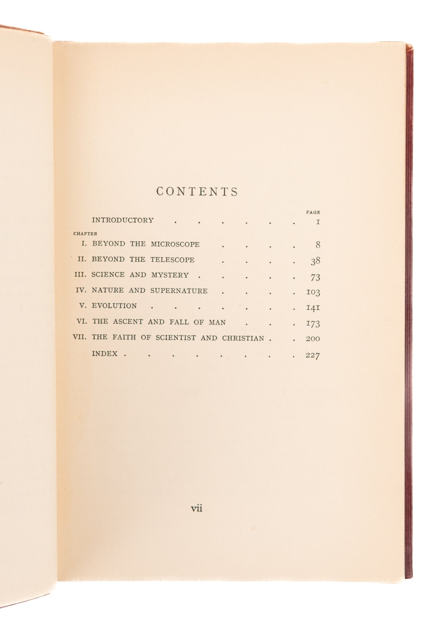 1936 BILLY GRAHAM'S COPY. Billy Graham's Copy of Christian Faith and the Science of To-Day.