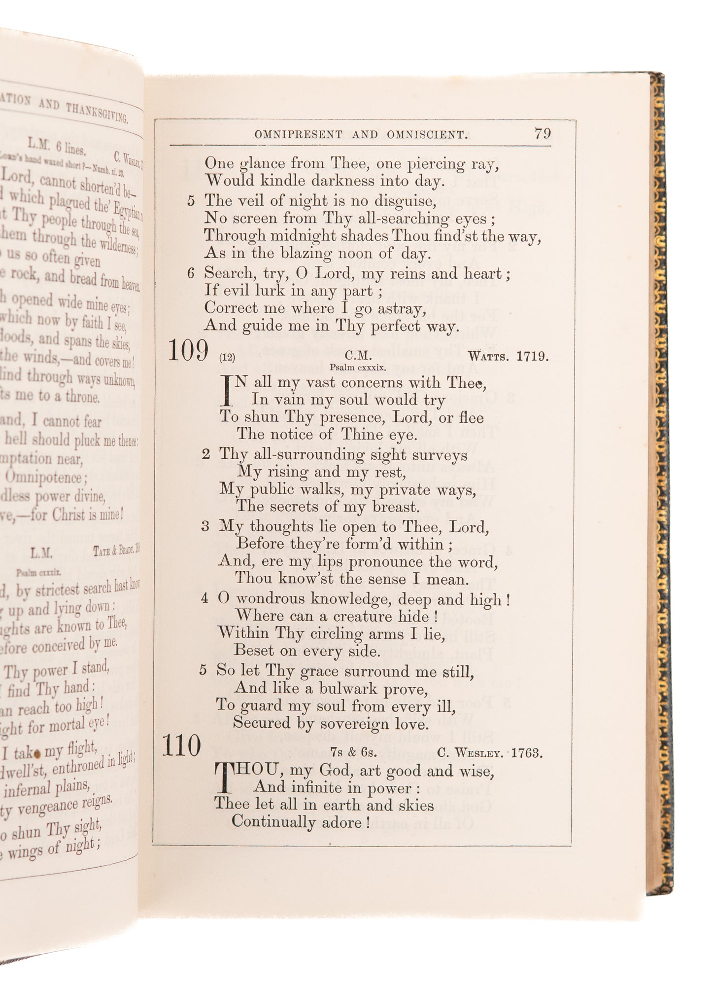 1863 WILLIAM COCKER. Methodist New Connexion Hymnal Presented to the President of Conference.