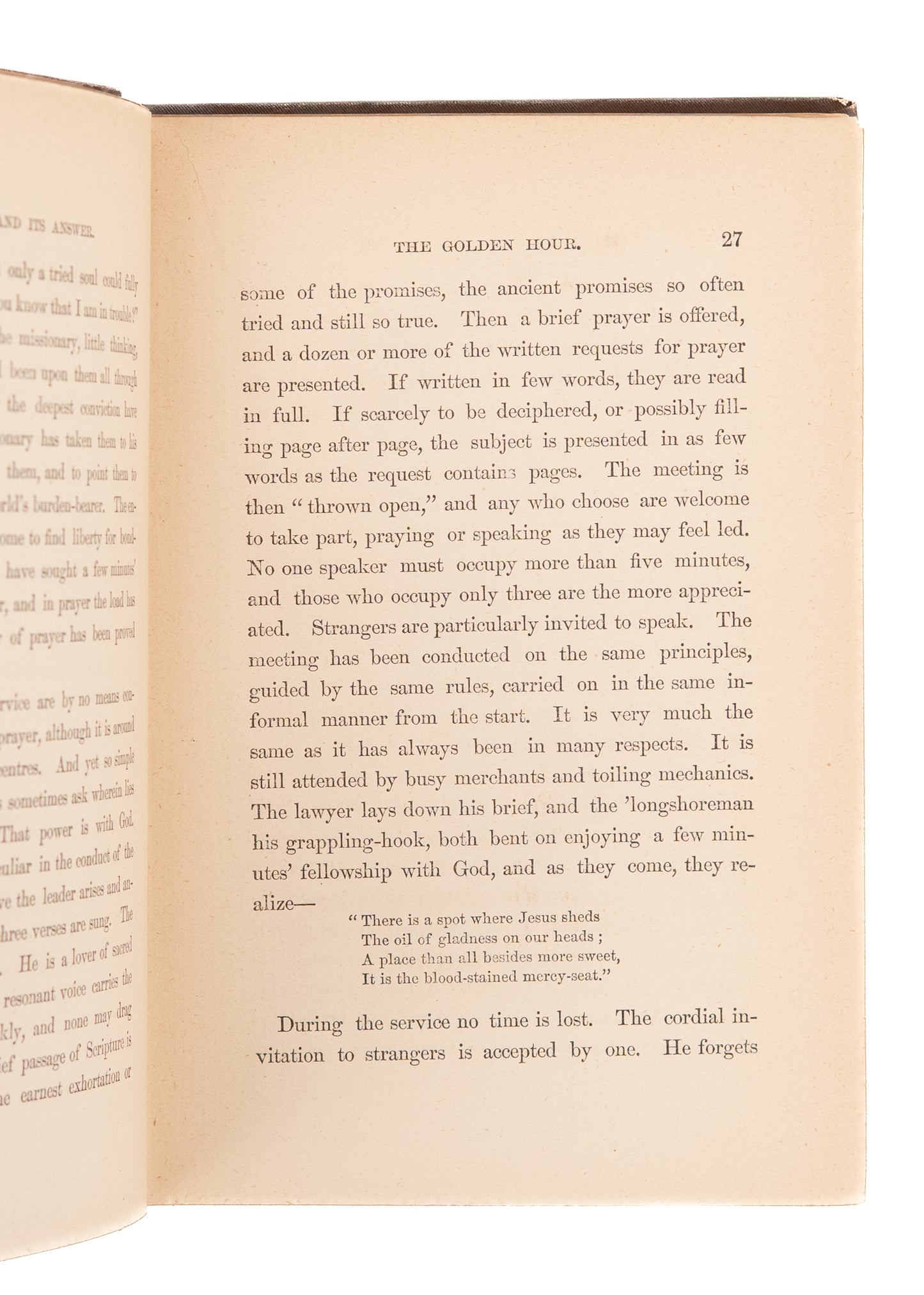 1882 S. IRENAEUS PRIME. Fulton Street Prayer Revival of 1857. Prayer and Its Answer.