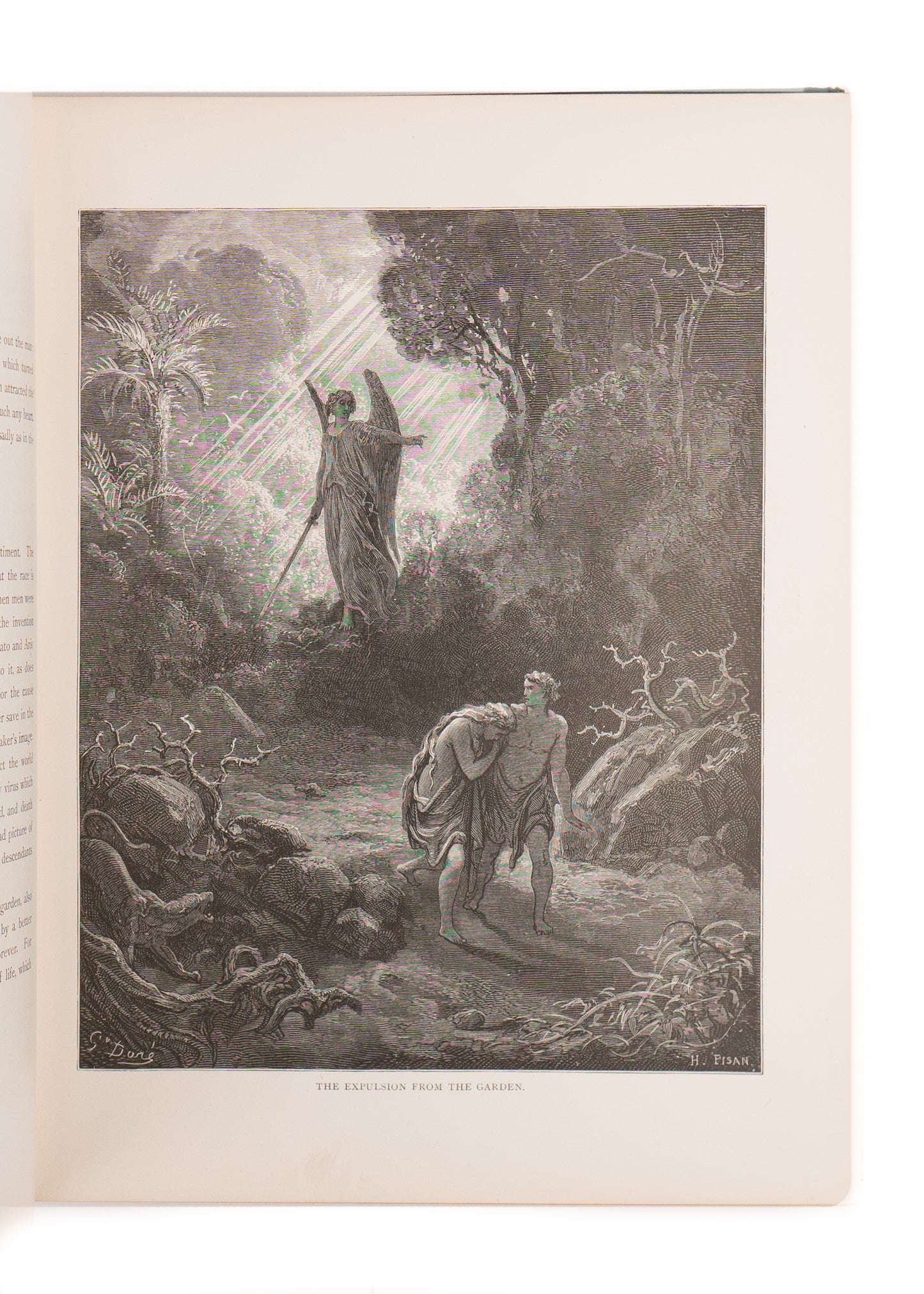 1880 GUSTAVE DORE. Massive - The Bible Gallery Illustrated by Gustave Dore. Very Nice Example.