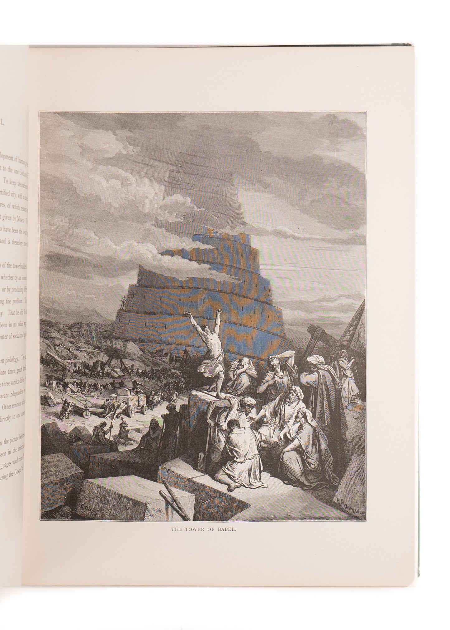 1880 GUSTAVE DORE. Massive - The Bible Gallery Illustrated by Gustave Dore. Very Nice Example.