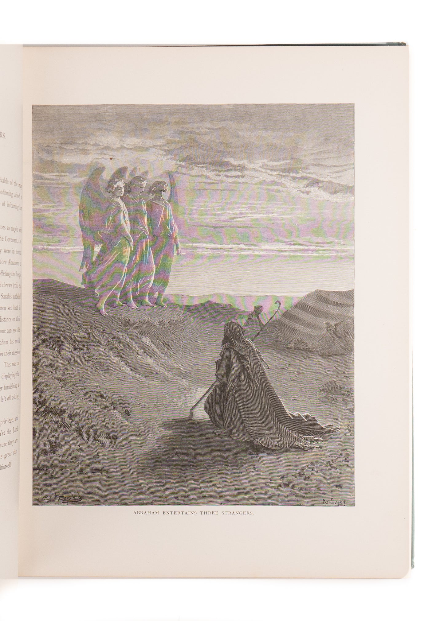 1880 GUSTAVE DORE. Massive - The Bible Gallery Illustrated by Gustave Dore. Very Nice Example.