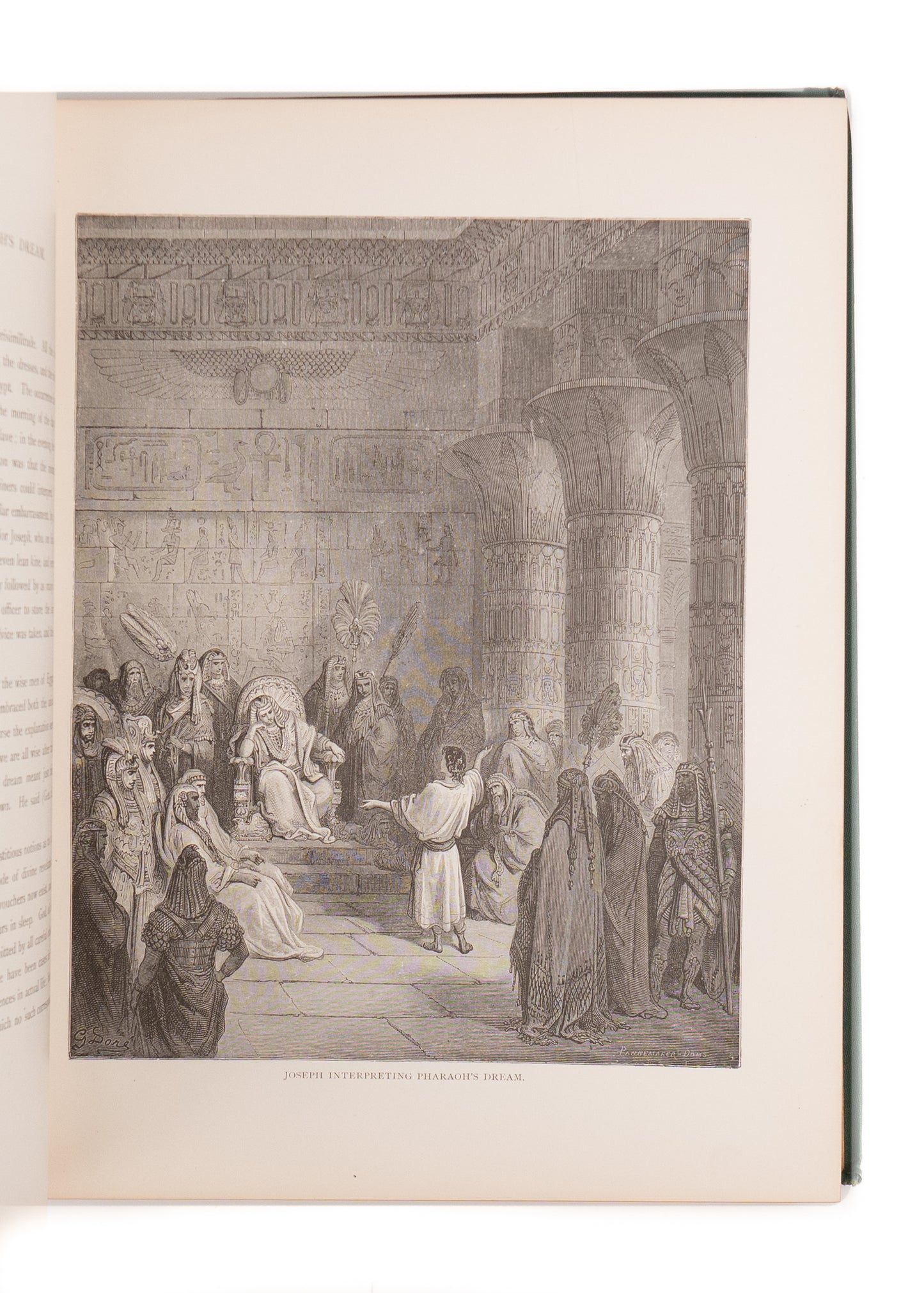 1880 GUSTAVE DORE. Massive - The Bible Gallery Illustrated by Gustave Dore. Very Nice Example.