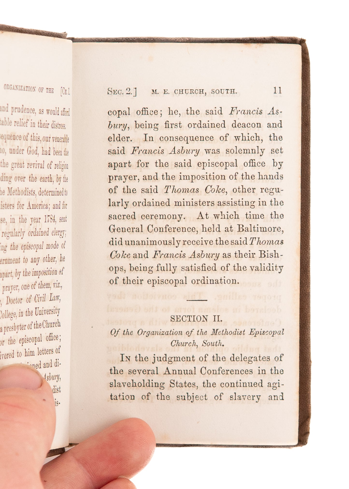 1867 COLORED METHODISTS. Doctrines of Discipline of the Methodist Church South - Freedman