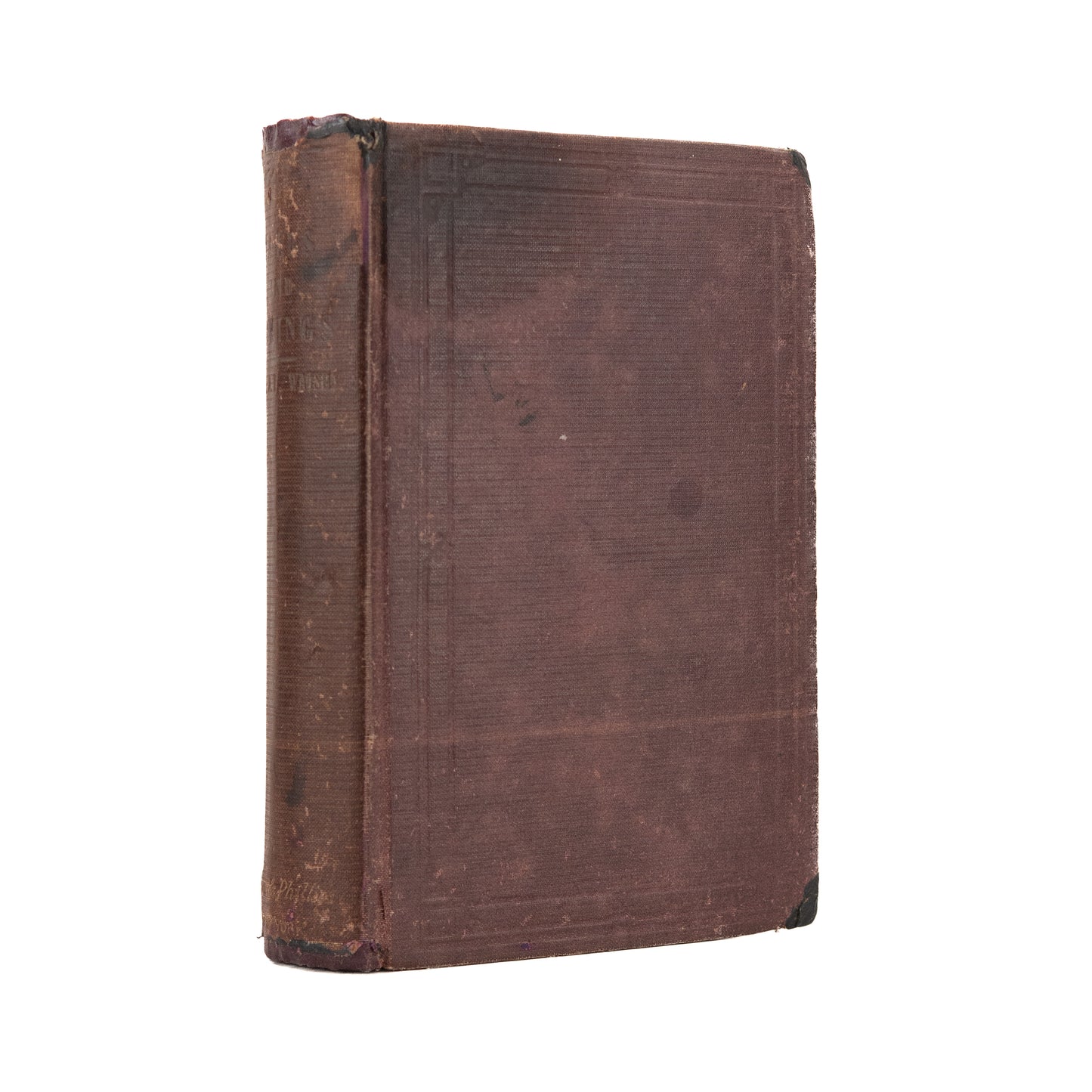 1856 J. V. WATSON. Pioneer Methodist - Extensive on "Negro Camp Meetings," Methodism in Texas, &c.