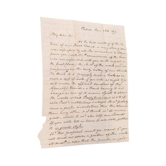 1839 CHARLES HODGE. H. A. Boardman & Charles Hodge Discuss New School Revivalist Controversy, &c,