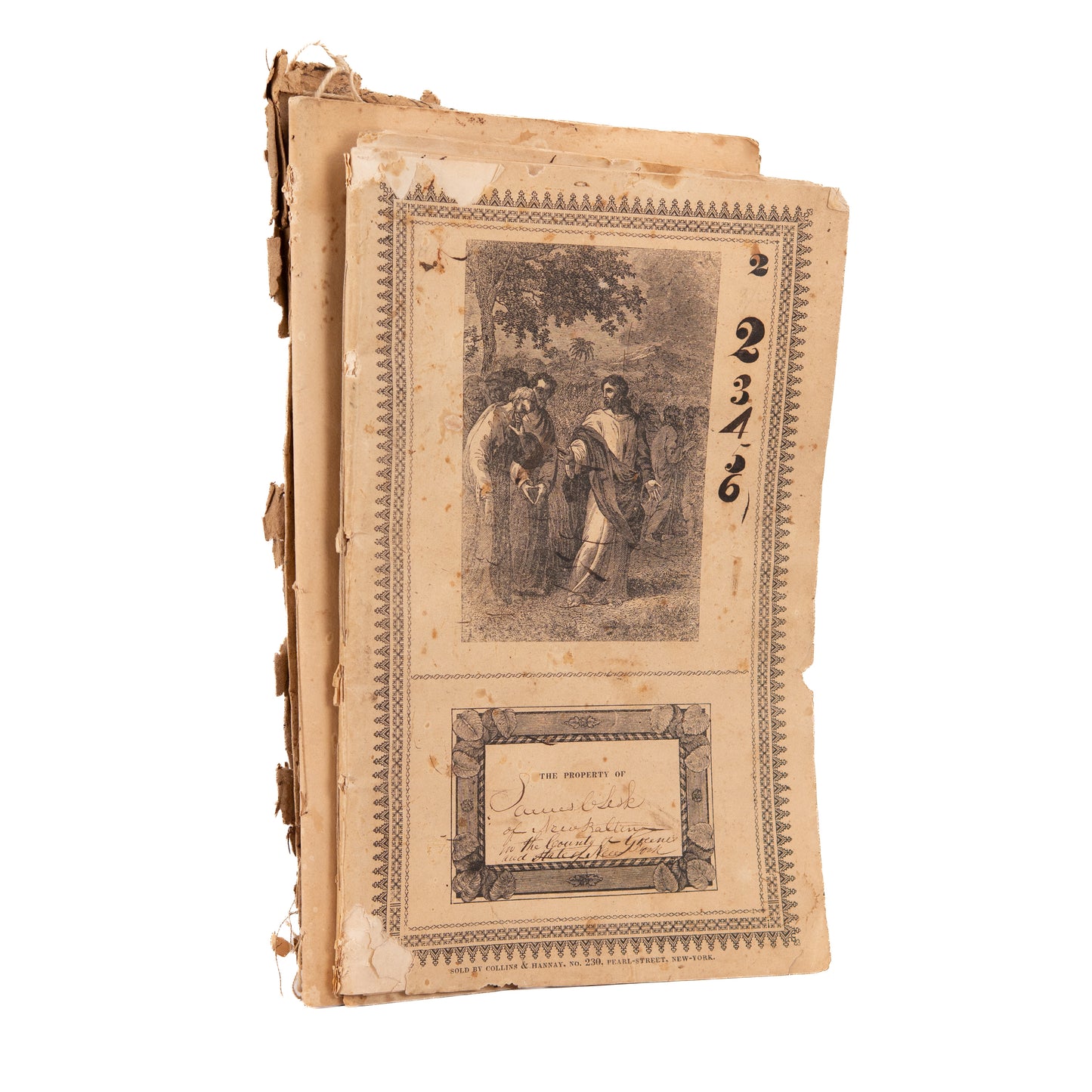 1830-1835 FLORIDA AN INVALIDS PARADISE. Correspondence of a Florida Invalid, Seminole War, Cholera, &c.