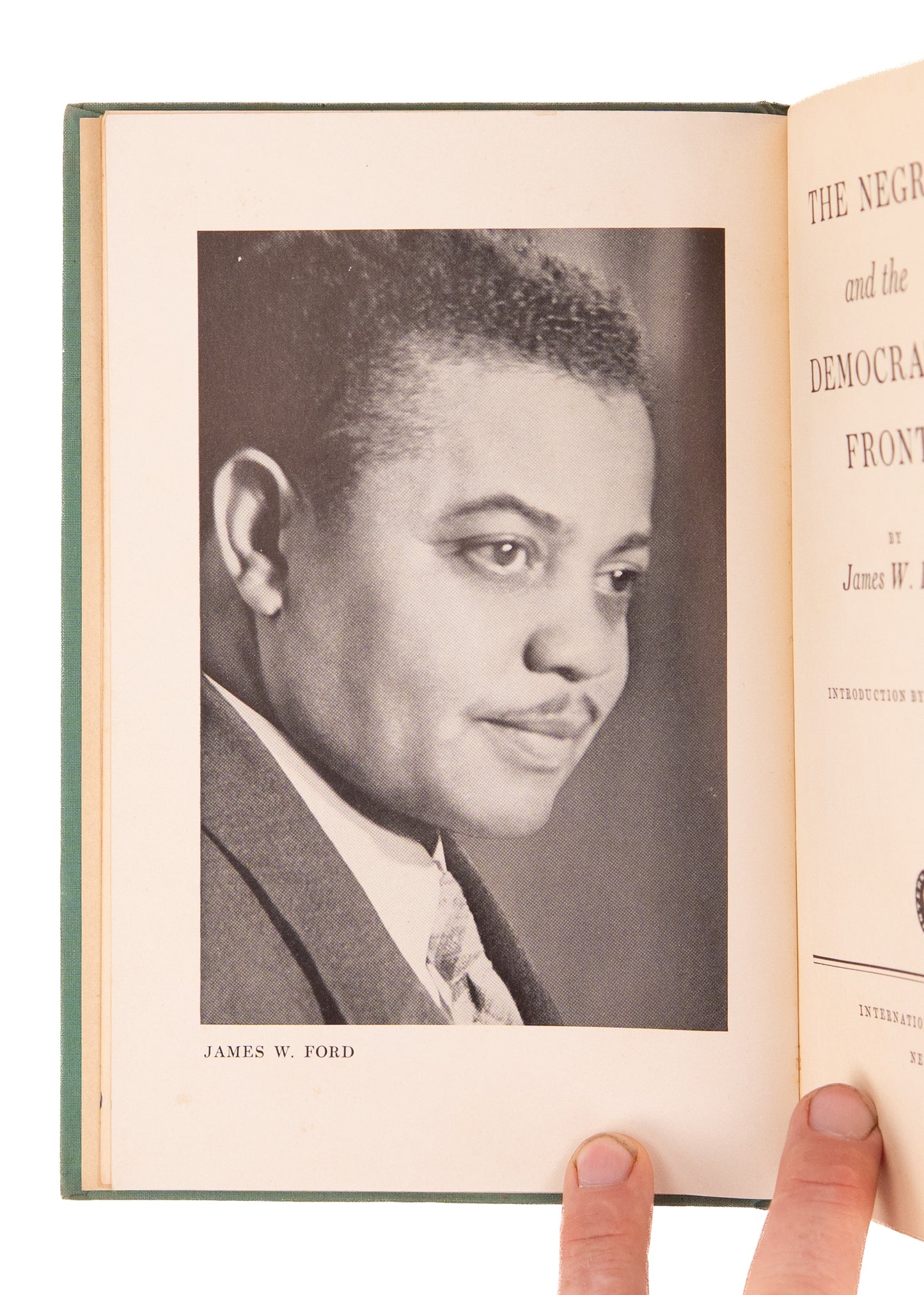 1938 AMERICAN COMMUNISM. First Black Presidential Candidate and 20 Other Early Communists Sign!