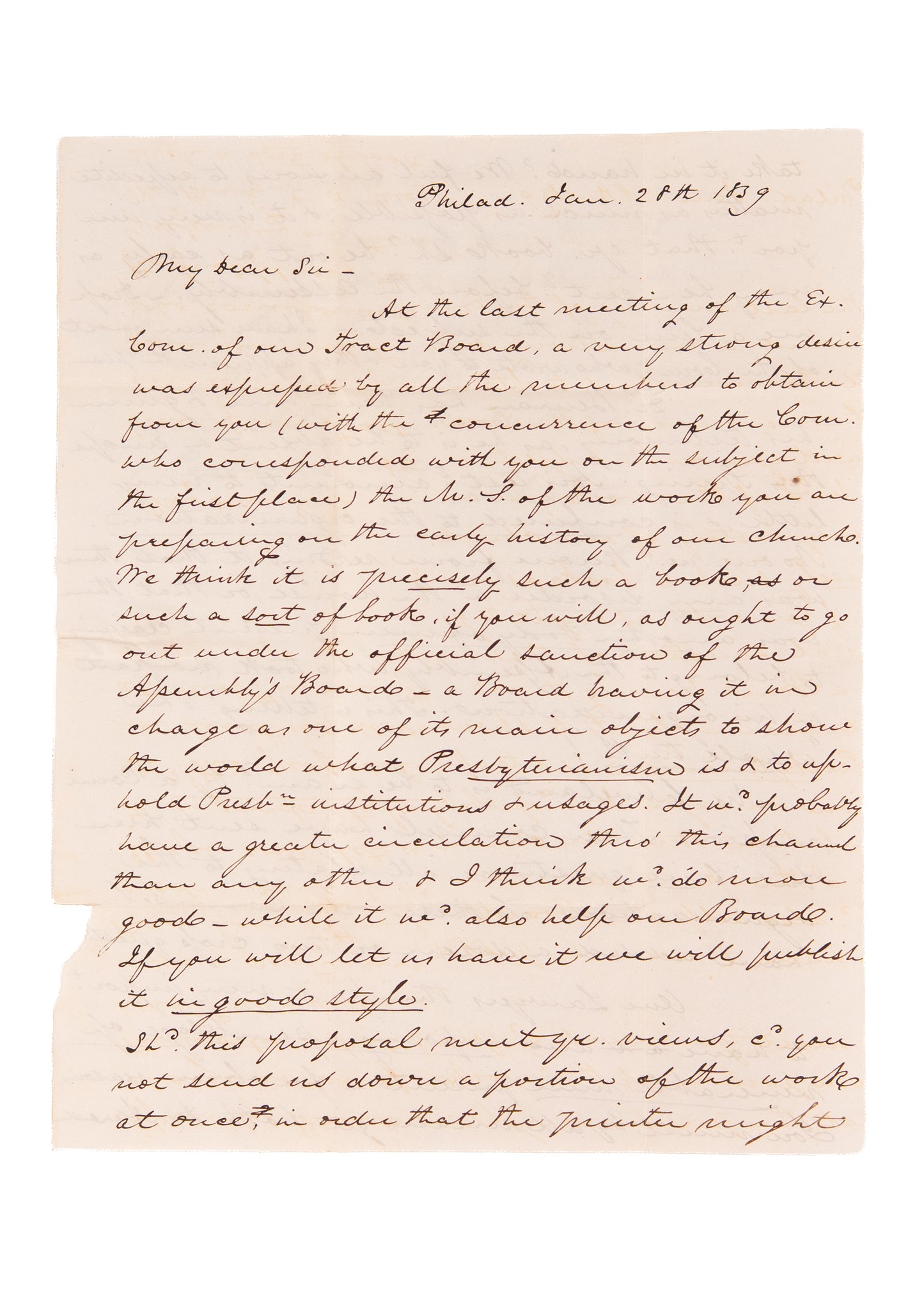 1839 CHARLES HODGE. H. A. Boardman & Charles Hodge Discuss New School Revivalist Controversy, &c,
