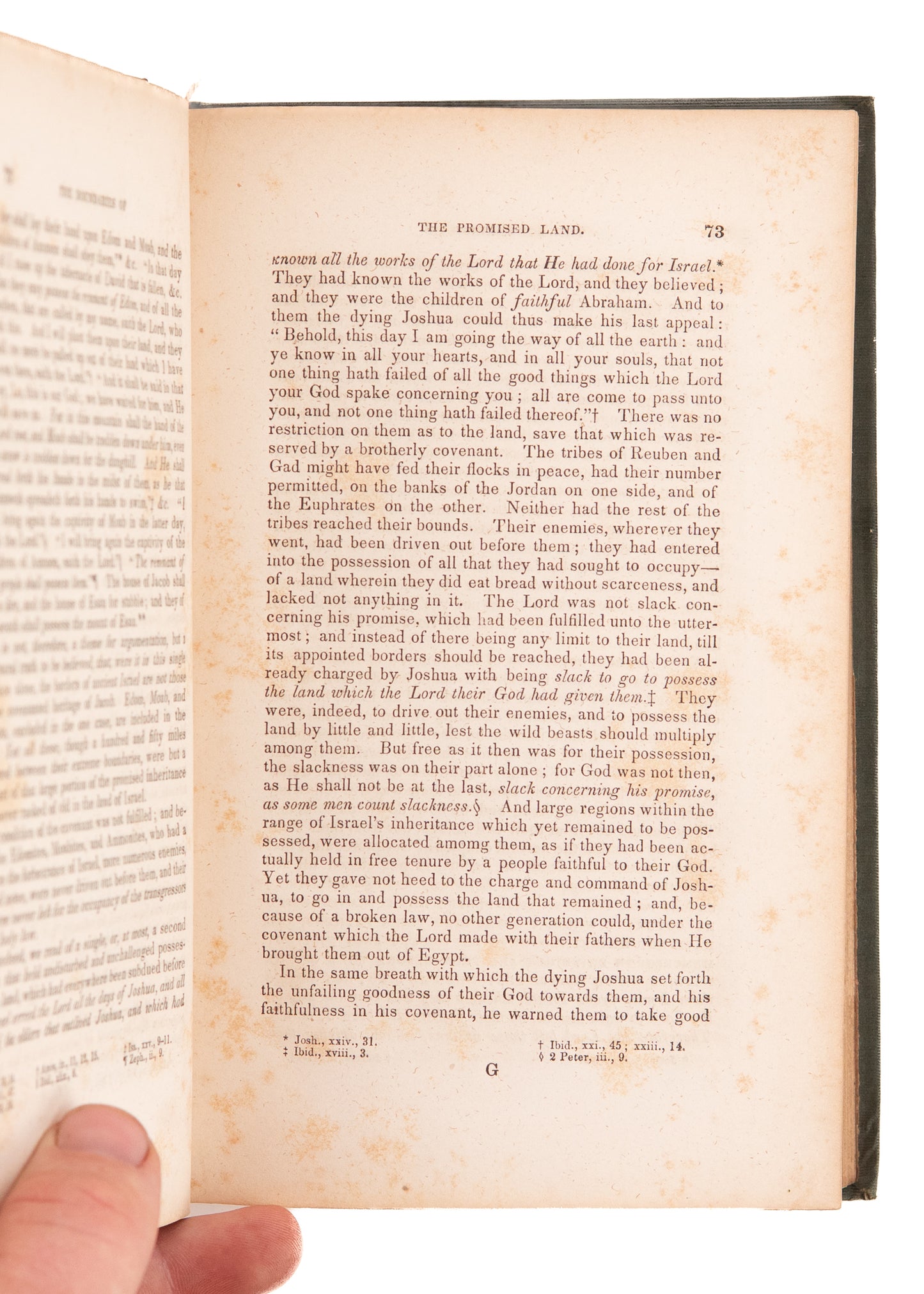 1844 ALEXANDER KEITH. The Land of Israel and the Covenants - Early Christian Zionism.