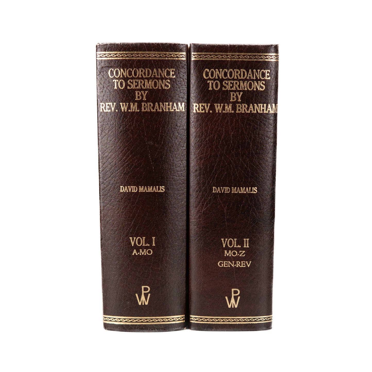 1980 WILLIAM M. BRANHAM. Rare Concordance to His Sermons. Faith Healing & Pentecostalism.