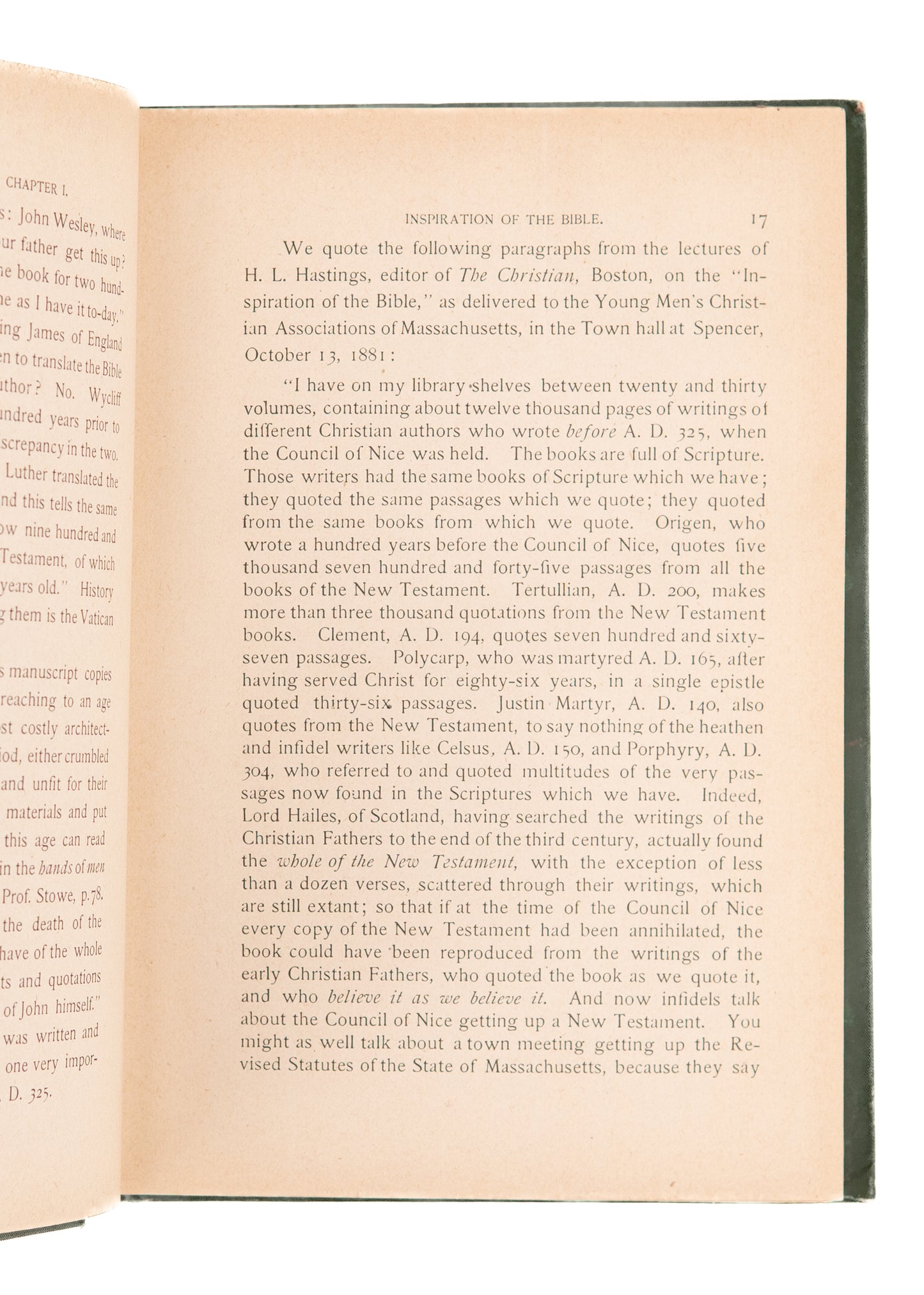 1893 ALEX GLEASON. Is the Bible from Heaven? Is the Earth a Globe? Rare Foundational Flat Earth Text.