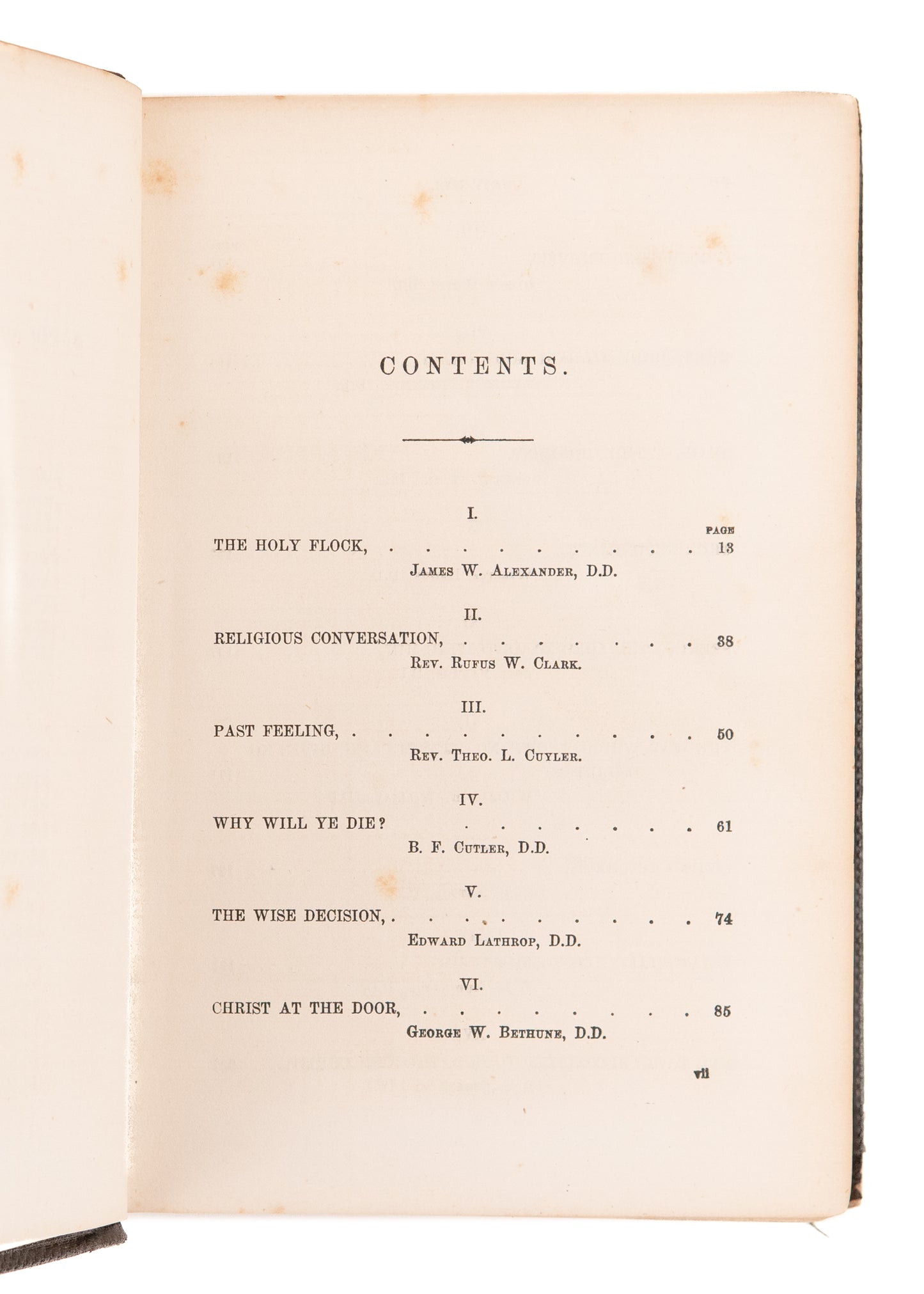 1858 PRAYER REVIVAL. The New York Pulpit in the Revival of 1858. Excellent Reading.