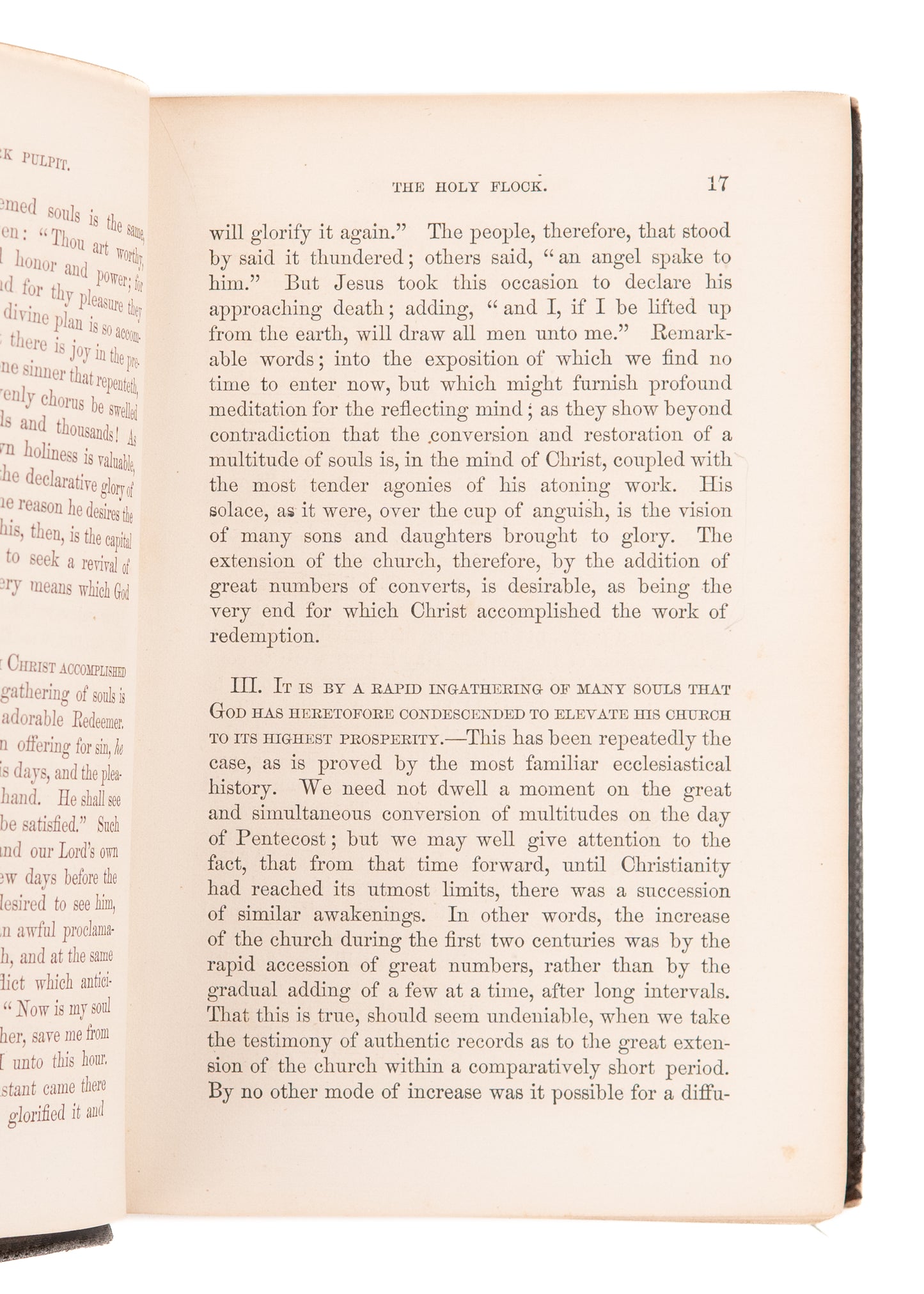 1858 PRAYER REVIVAL. The New York Pulpit in the Revival of 1858. Excellent Reading.