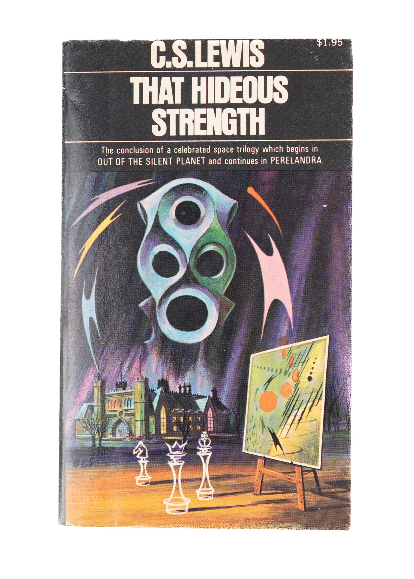 1965 C. S. LEWIS. Space Trilogy. Three Retro Sci-Fi Covers in Matching Slip-Case.