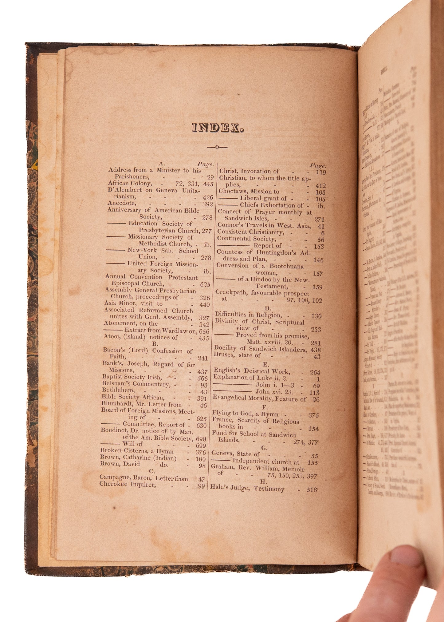1821 VIRGINIA PRESBYTERIAN MAG. Revivalism, Southern Presbyterians and Slavery, Native Americans.