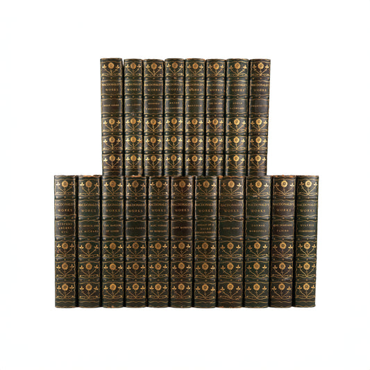 1890-1905 GEORGE MACDONALD. An Unparalleled Group of 19 Works in Fine, Custom Arts & Crafts Bindings.