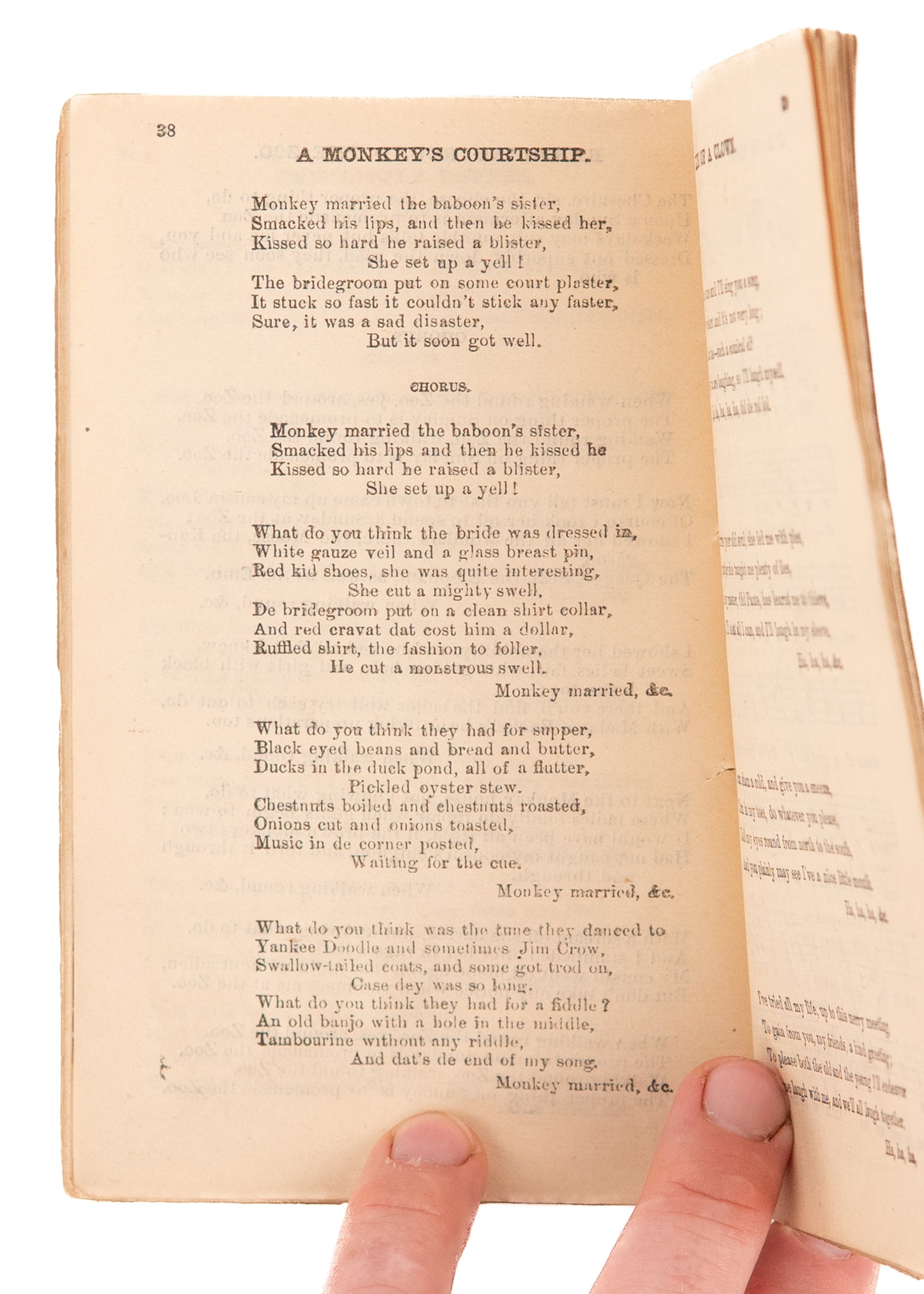 1873 JENNIE ENGEL'S SONGSTER. Immigrant, Romance, and Bawdy Songs. Rare.