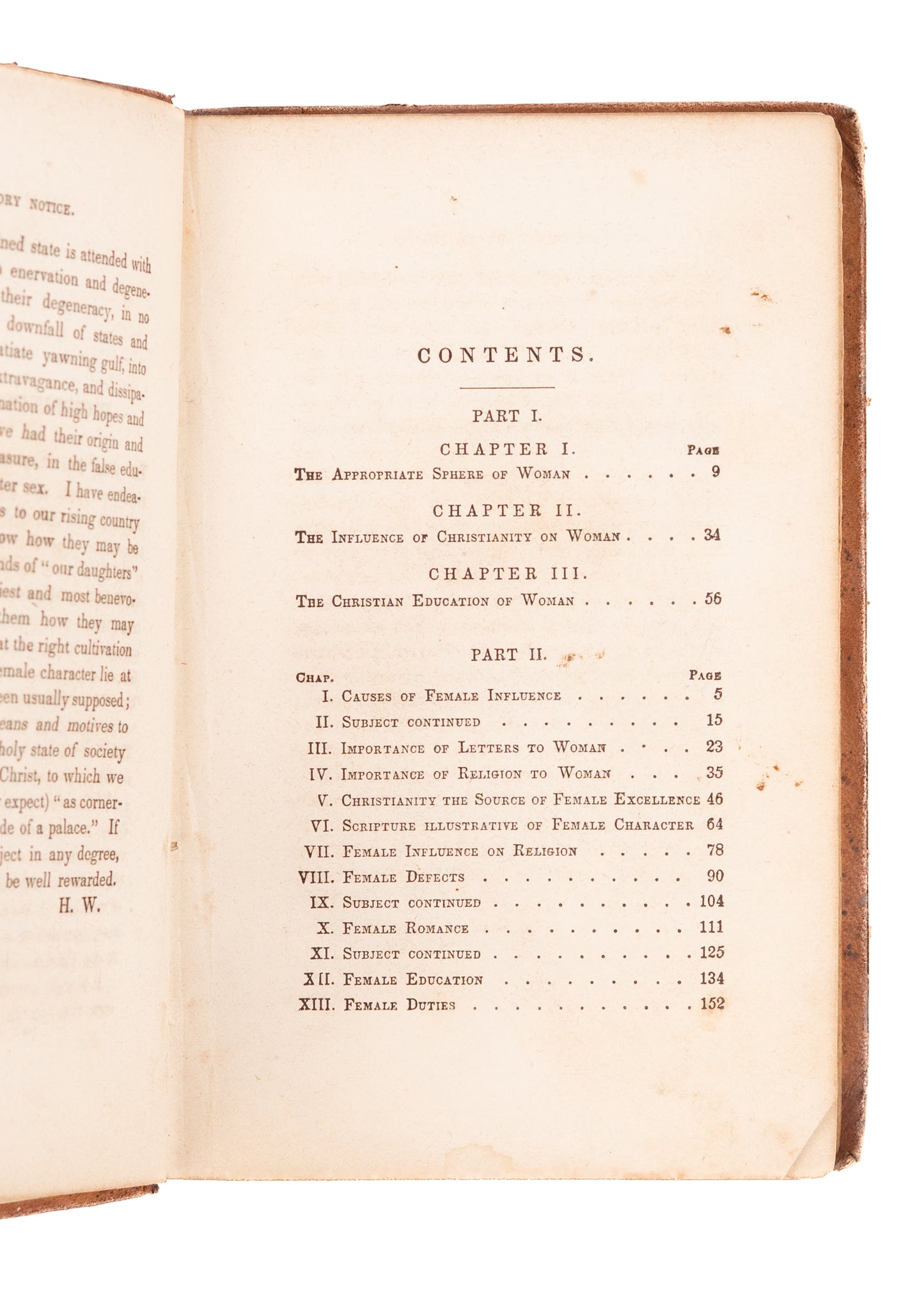 1844 WINSLOW & SANDFORD. Woman as She Should Be & Woman in her Social Domestic Character.