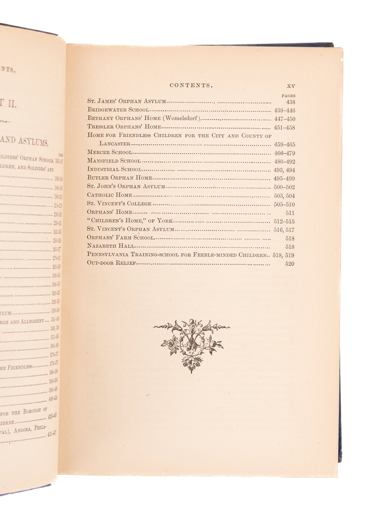 1877 JAMES LAUGHERY PAUL. The Orphan Epidemic after the Civil War in Pennsylvania.