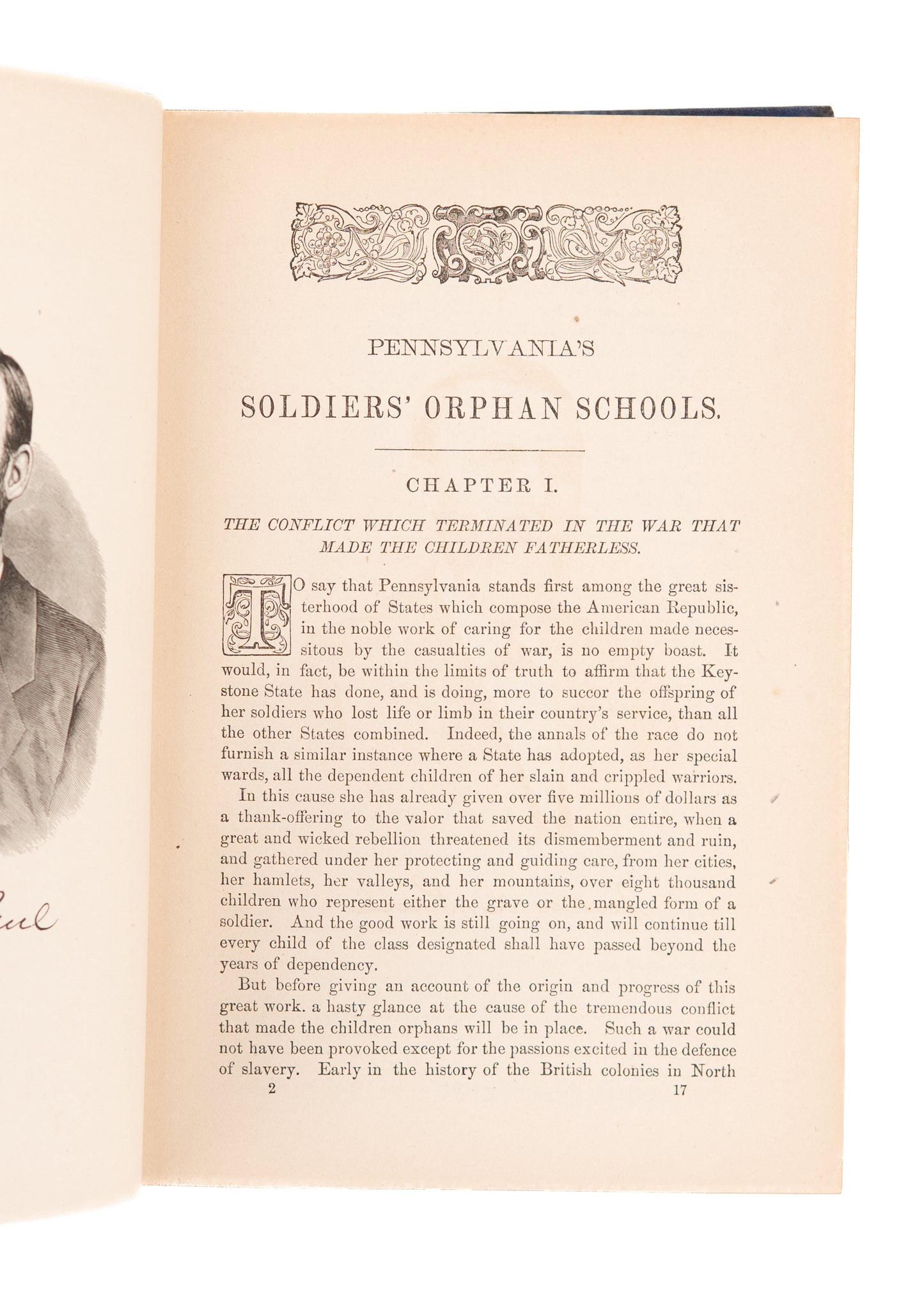 1877 JAMES LAUGHERY PAUL. The Orphan Epidemic after the Civil War in Pennsylvania.