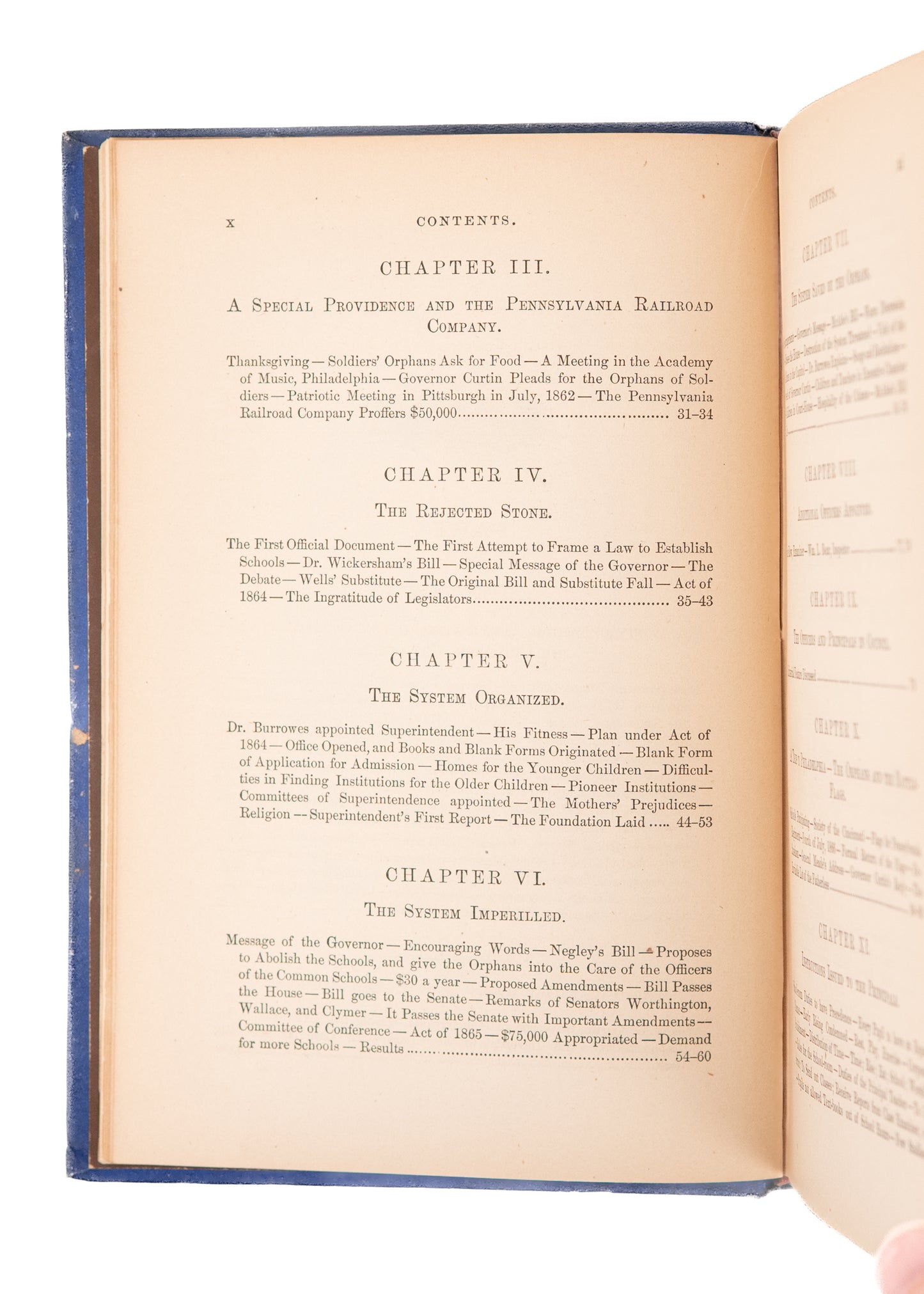 1877 JAMES LAUGHERY PAUL. The Orphan Epidemic after the Civil War in Pennsylvania.