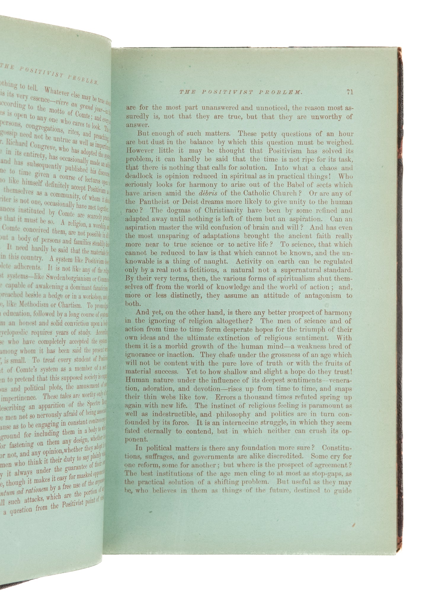 1870 & 1873 D. GOODMAN [ED.]. The Modern Thinker. Rare Radical Free Love, Socialist, etc.