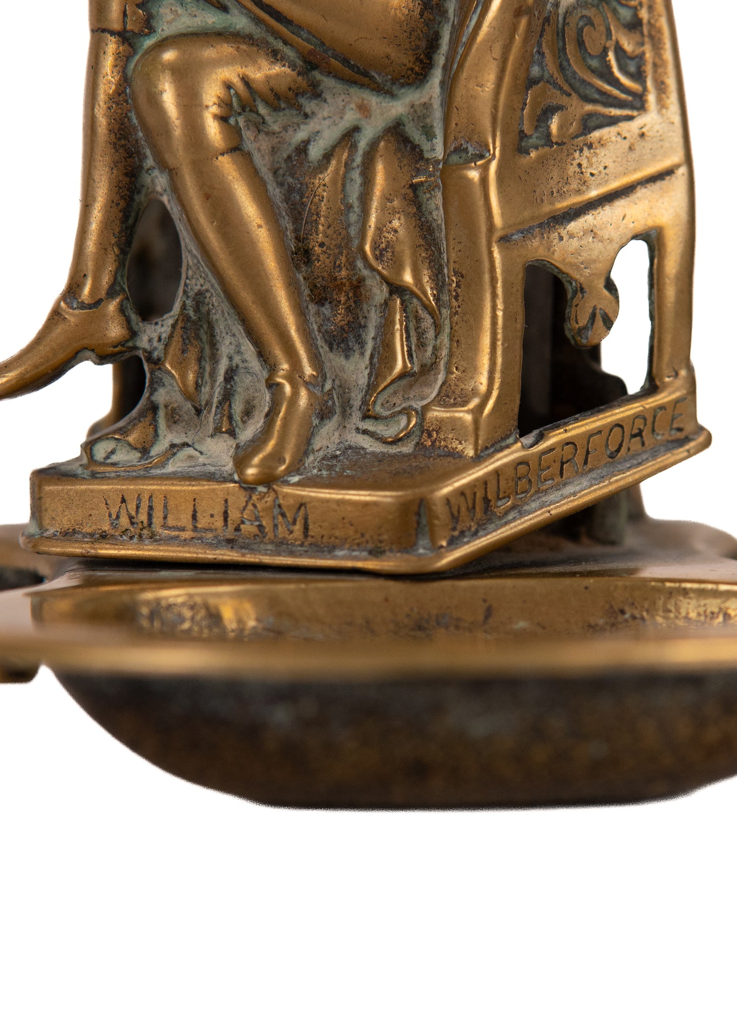 1830 WILLIAM WILBERFORCE. Original Abolitionist Era Anti-Slavery Wall Match Safe. Excellent.