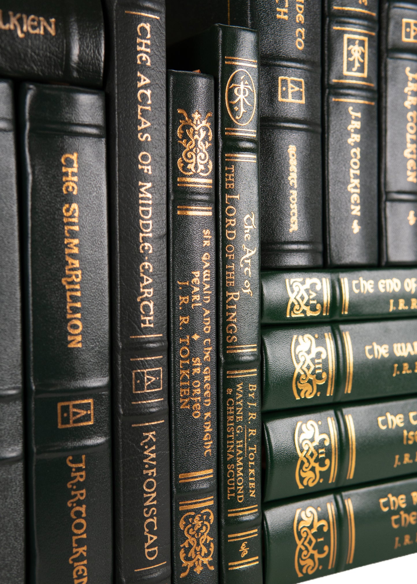 J. R. R. TOLKIEN. 37 Volumes in Full Leather by Easton Press - Many Out of Print. A Tolkien Lover's Delight.