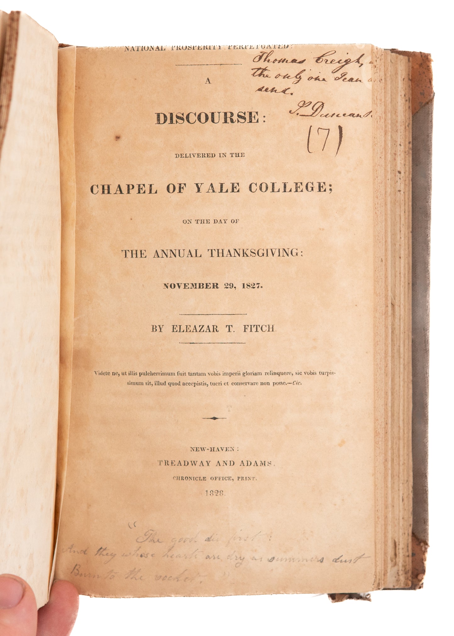 1815-1832 PRESBYTERIAN & INAUGURALS. Sammelband of University Sermons, Samuel Miller, etc.