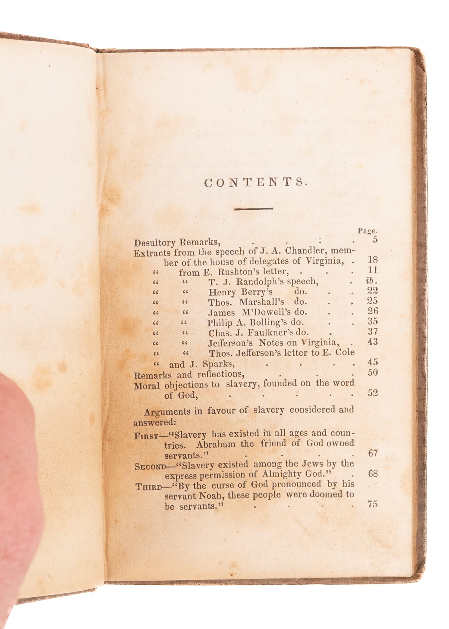 1833 JOHN HERSEY. An Appeal to Christians, on the Subject of Slavery. Methodist, Liberia, &c.