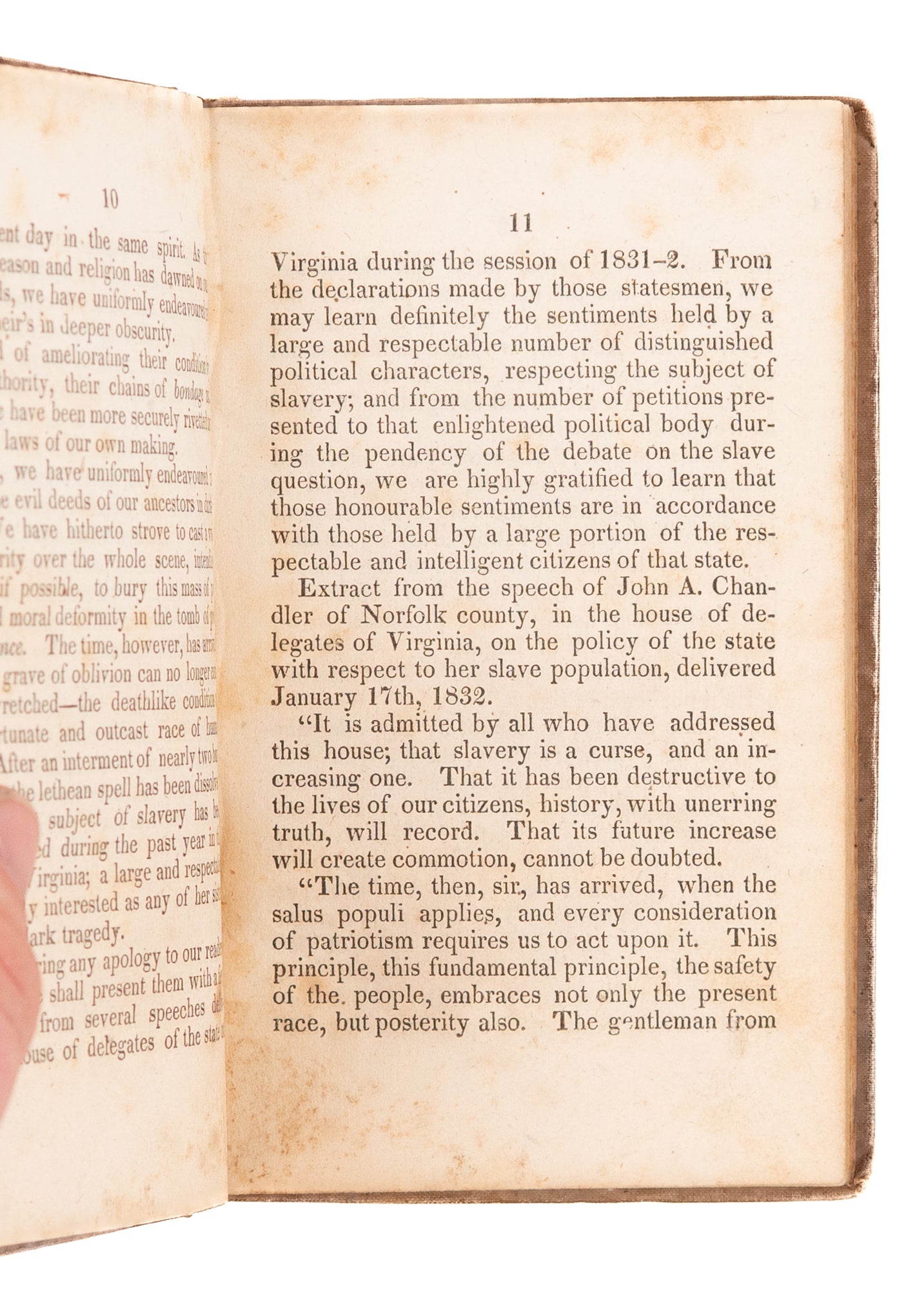 1833 JOHN HERSEY. An Appeal to Christians, on the Subject of Slavery. Methodist, Liberia, &c.