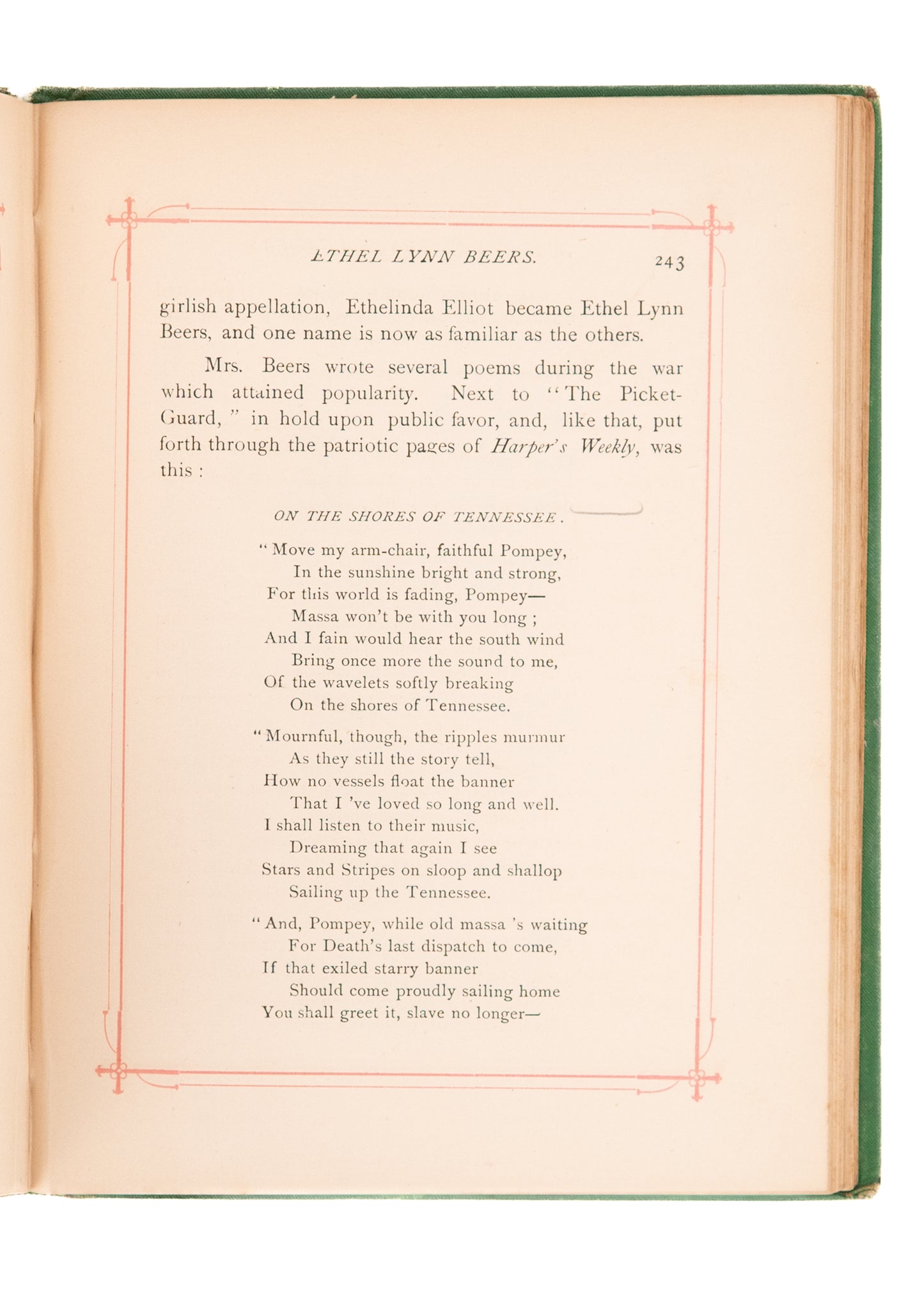 1876 ALPHONSO A. HOPKINS. Waifs and Their Authors. The Minor, Occasional Poets of America