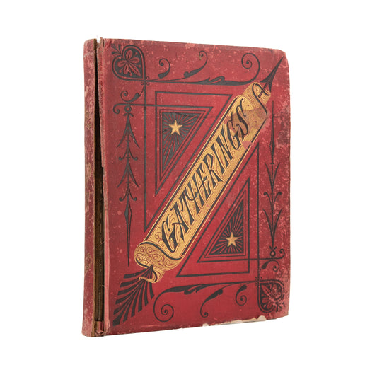 1876-1877 J. H. BUFFORD. Rare Lithography Sample Book Containing 399 Examples. Superb.