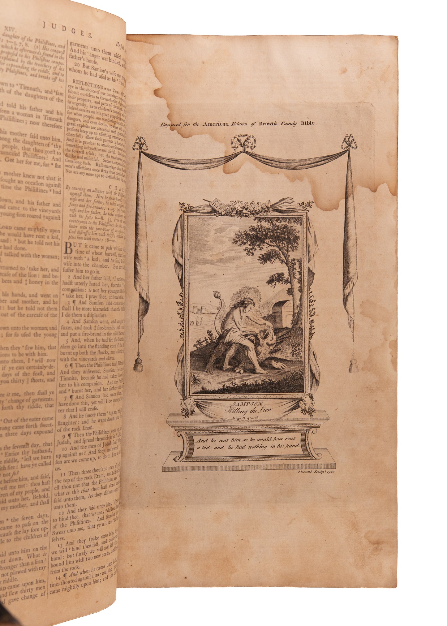 1792 THE GEORGE WASHINGTON BIBLE - Washington Commissioned First Bible Printed in New York.