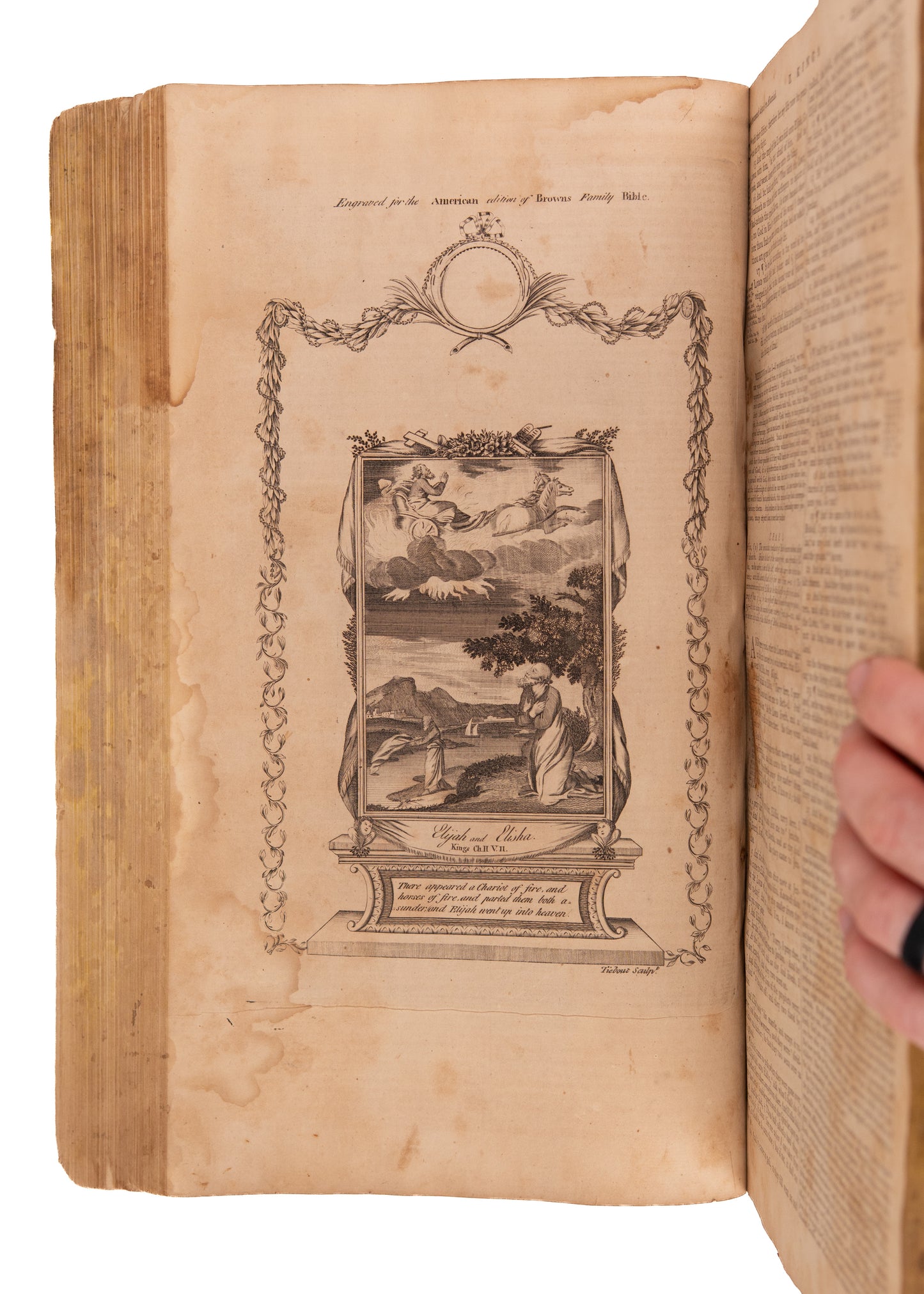 1792 THE GEORGE WASHINGTON BIBLE - Washington Commissioned First Bible Printed in New York.