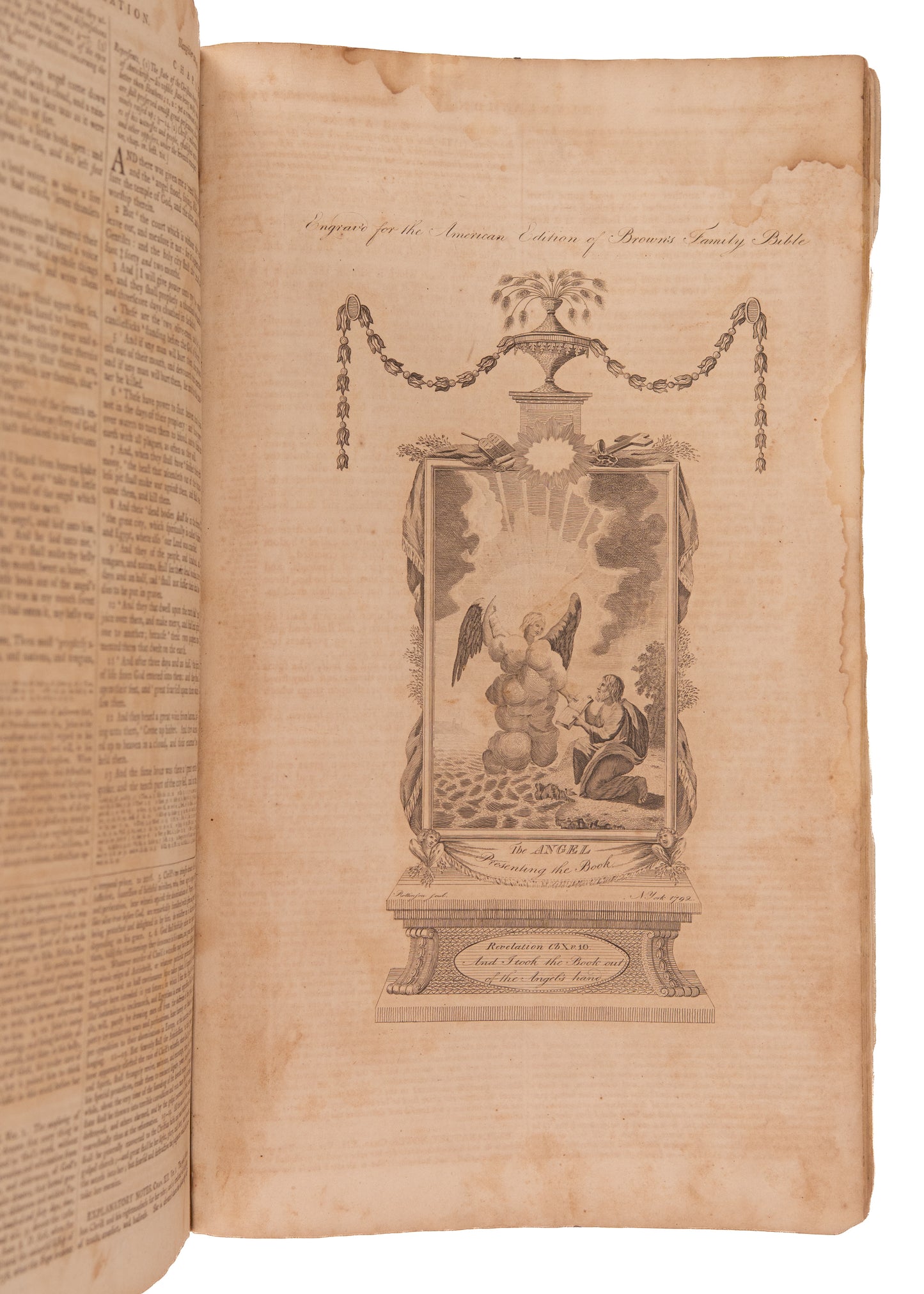 1792 THE GEORGE WASHINGTON BIBLE - Washington Commissioned First Bible Printed in New York.