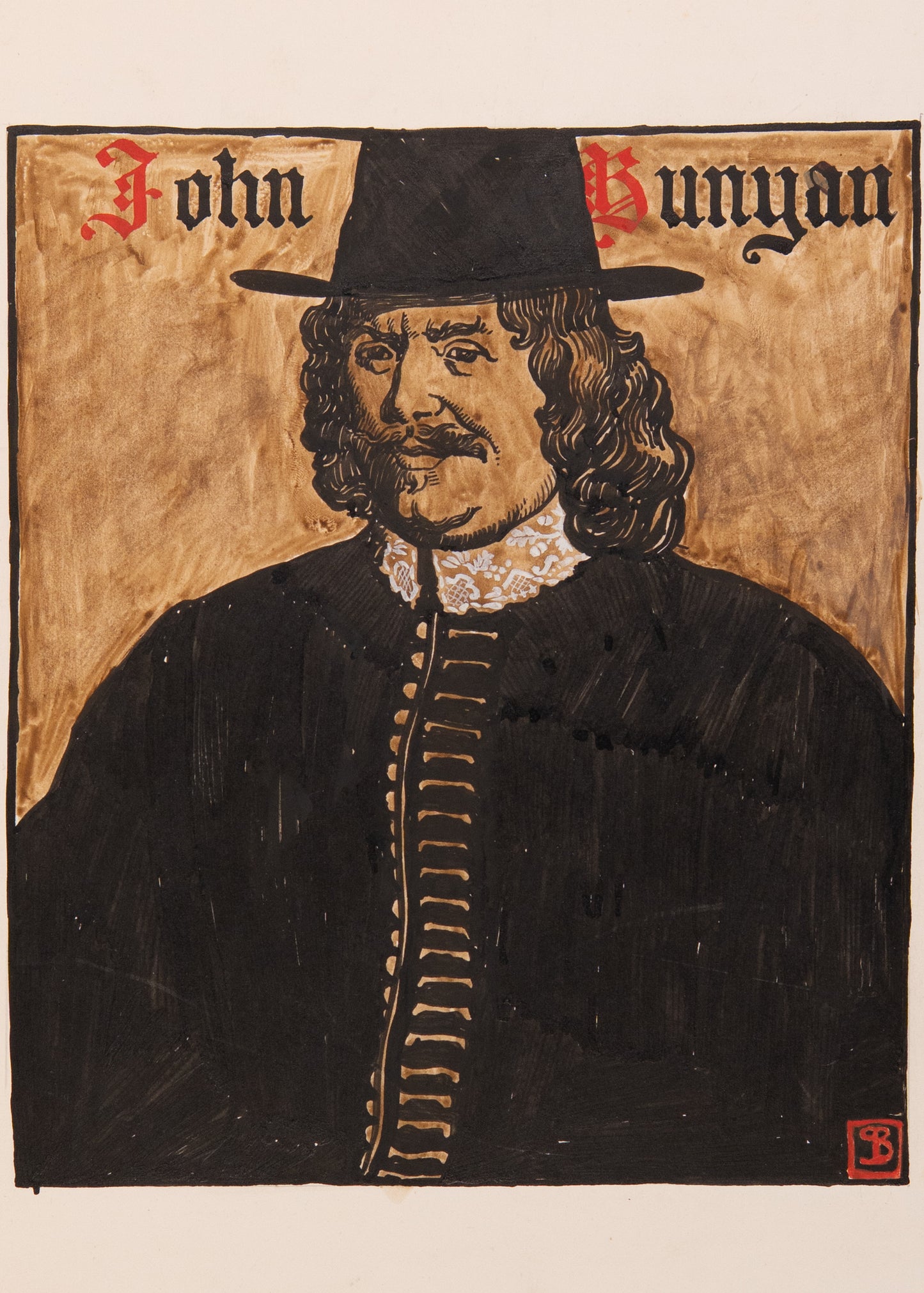 1904 JOHN BUNYAN. Pilgrim's Progress Illustrated in 30 Byam Shaw Pre-Raphaelite Watercolors.