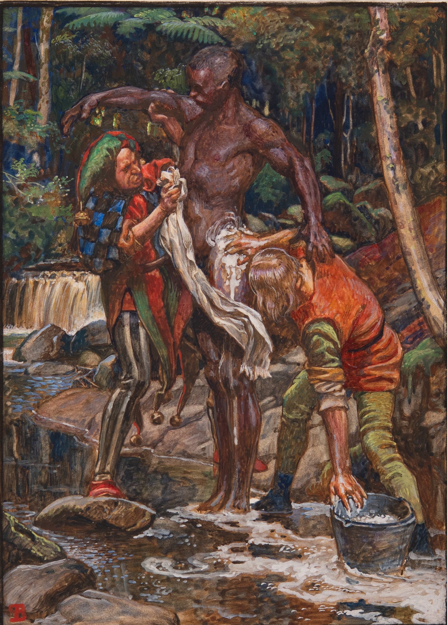 1904 JOHN BUNYAN. Pilgrim's Progress Illustrated in 30 Byam Shaw Pre-Raphaelite Watercolors.