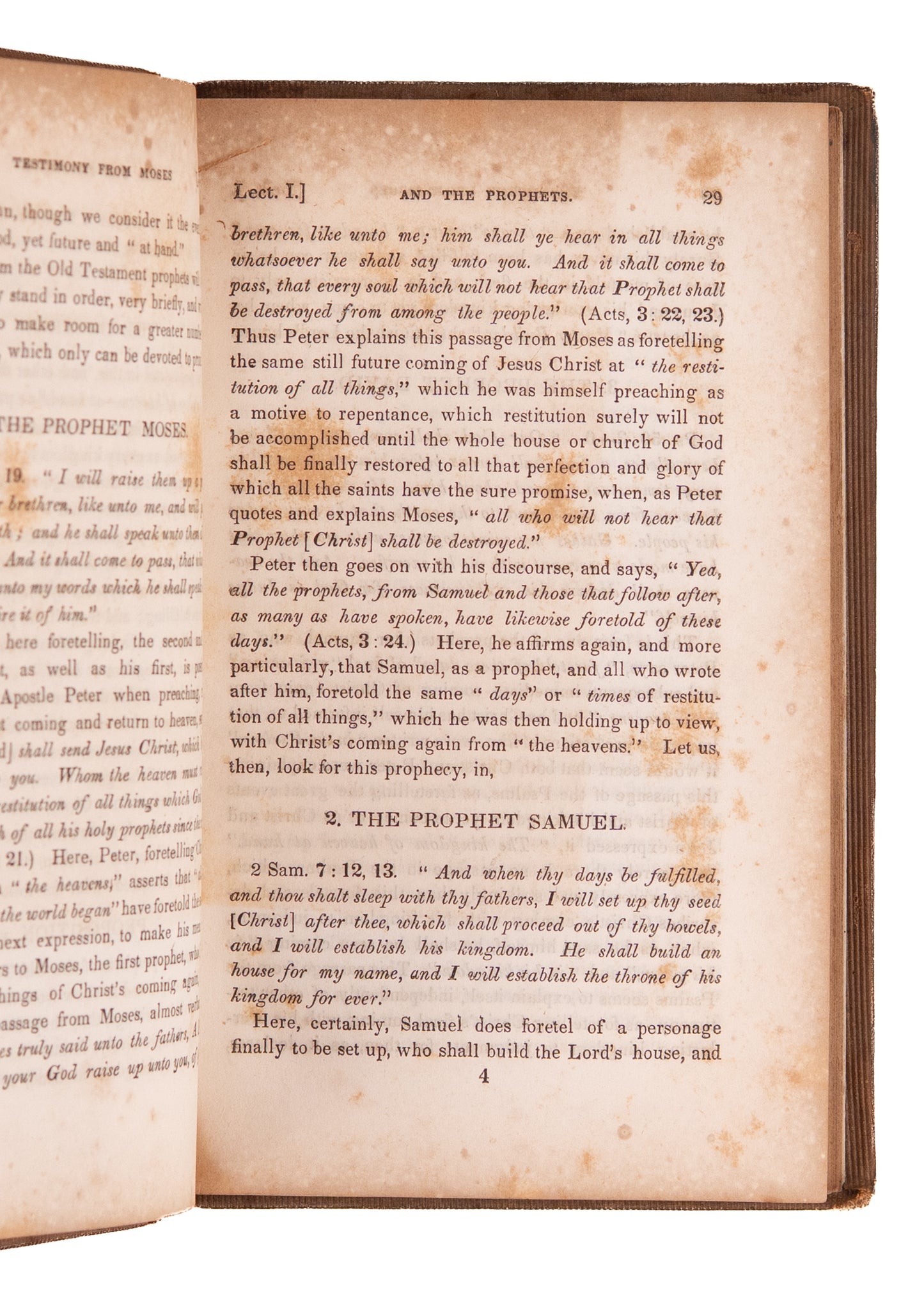 1839 ADVENTIST. Early Adventist Urges William Miller Against Setting Date for Christ's Return.
