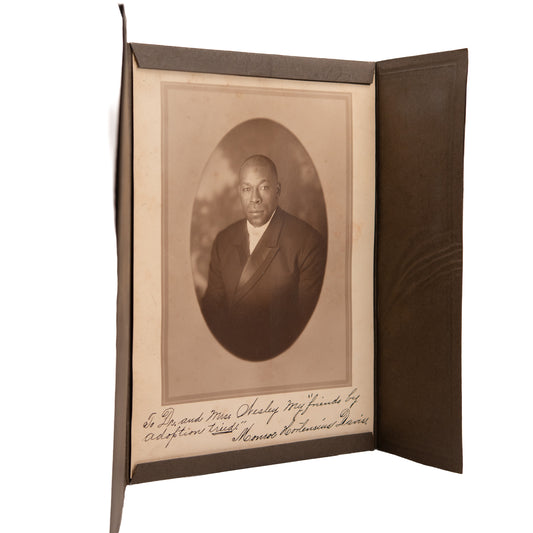 1924 MONROE HORTENSIUS DAVIS. Bishop African Methodist Episcopal Church - Autographed Photograph.