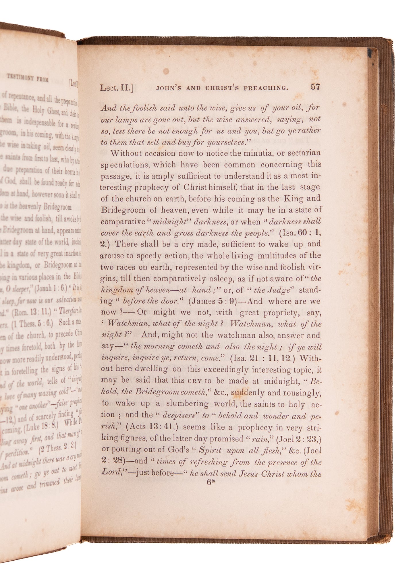 1839 ADVENTIST. Early Adventist Urges William Miller Against Setting Date for Christ's Return.