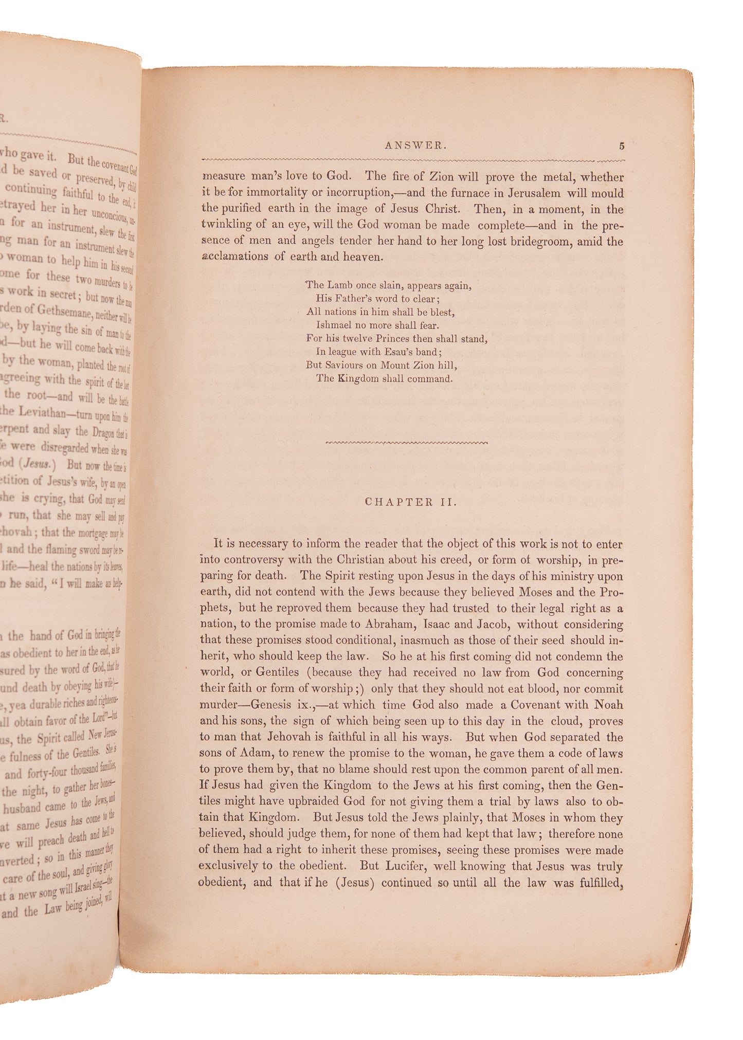 1843 CHRISTIAN ISRAELITES & ADVENTISTS. What Strange Doctrine is This? by Margaret L. Bishop.
