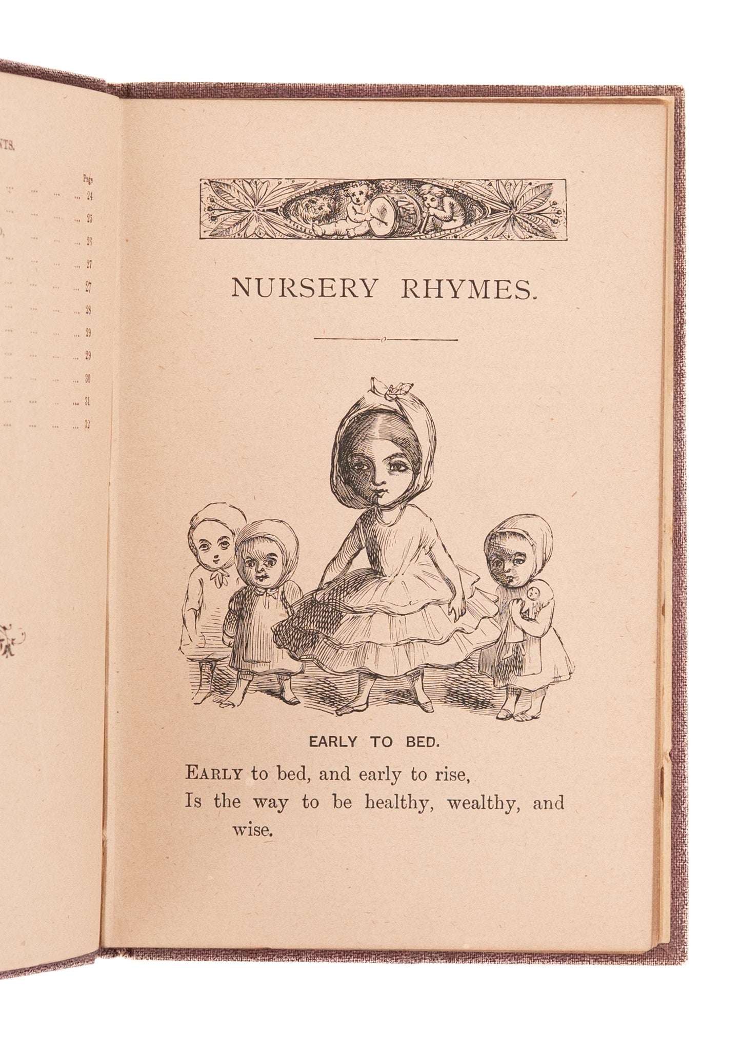 1868 SATIRICAL ILLUSTRATOR. Nursery Rhymes with Funny Pictures. Scarce Juvenalia