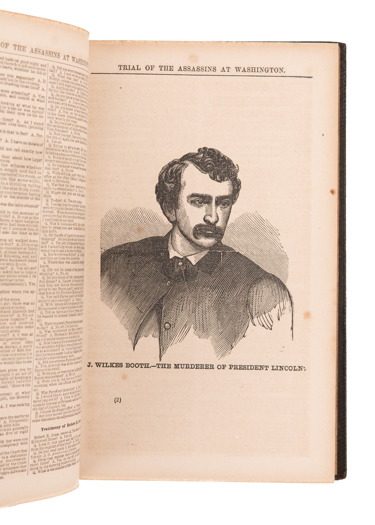 1865 ABRAHAM LINCOLN. The Trial of the Assassins and Conspirators of President Lincoln.