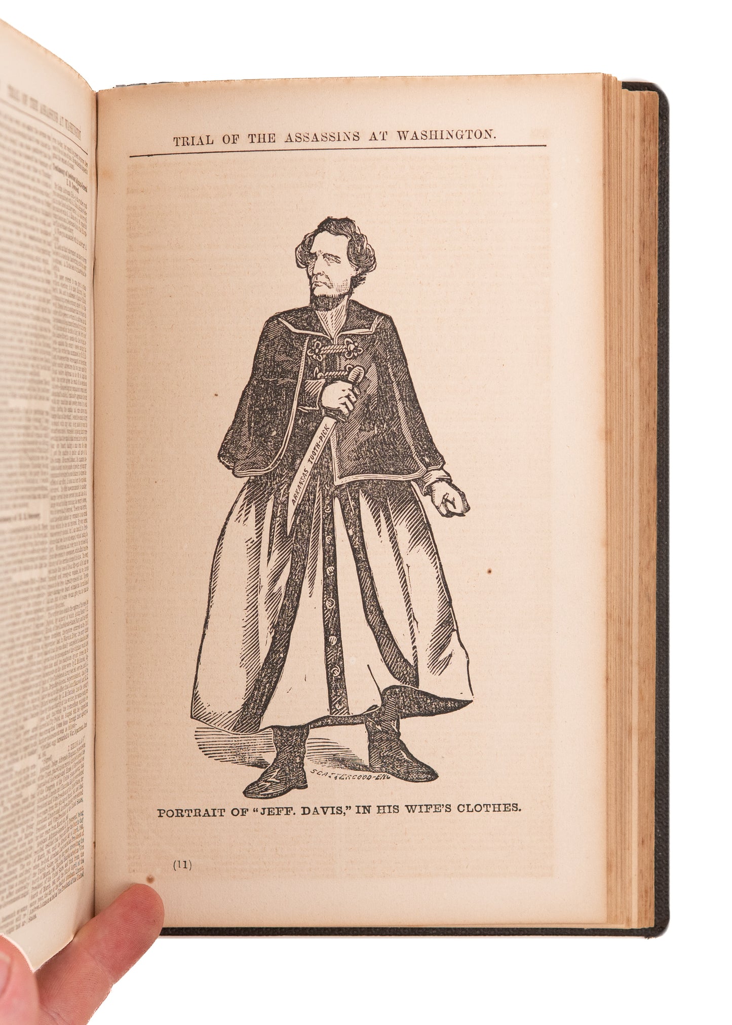 1865 ABRAHAM LINCOLN. The Trial of the Assassins and Conspirators of President Lincoln.