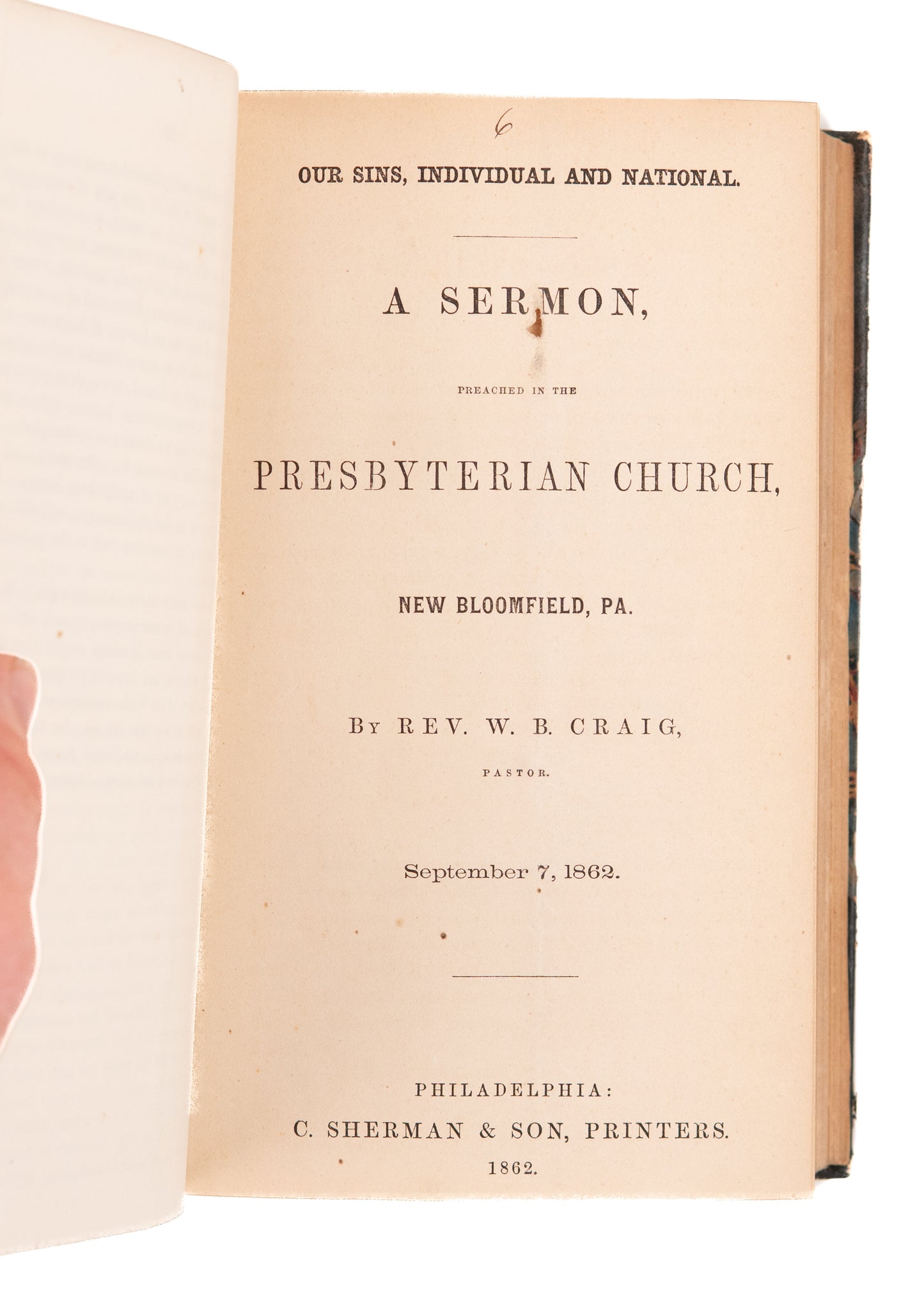 1857-1869 CIVIL WAR & SLAVERY SERMONS. Abraham Lincoln Assassination, Pro-Slavery & Abolitionism &c.