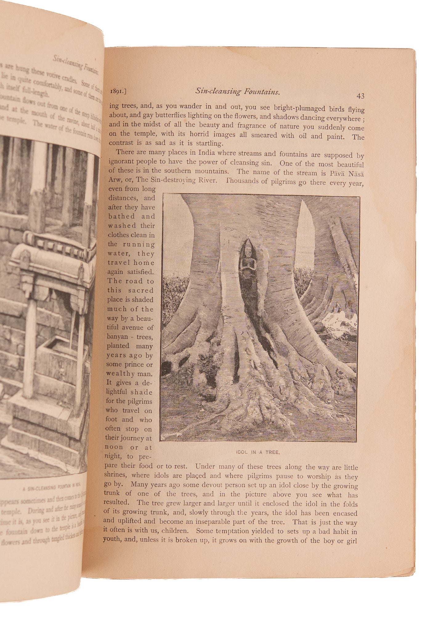 1891 THE MISSIONARY HERALD. Complete Year Hawaii, China, Religious Revivals, Islamic Missions, &c.