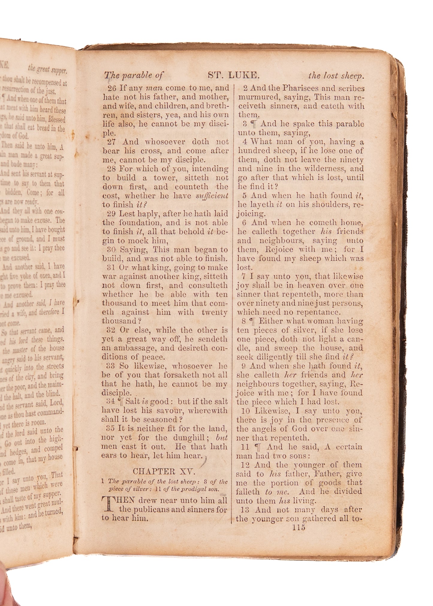 1863 CIVIL WAR NEW TESTAMENT. New-Bedford Bible Society Presented to New Father. He Died Months Later.