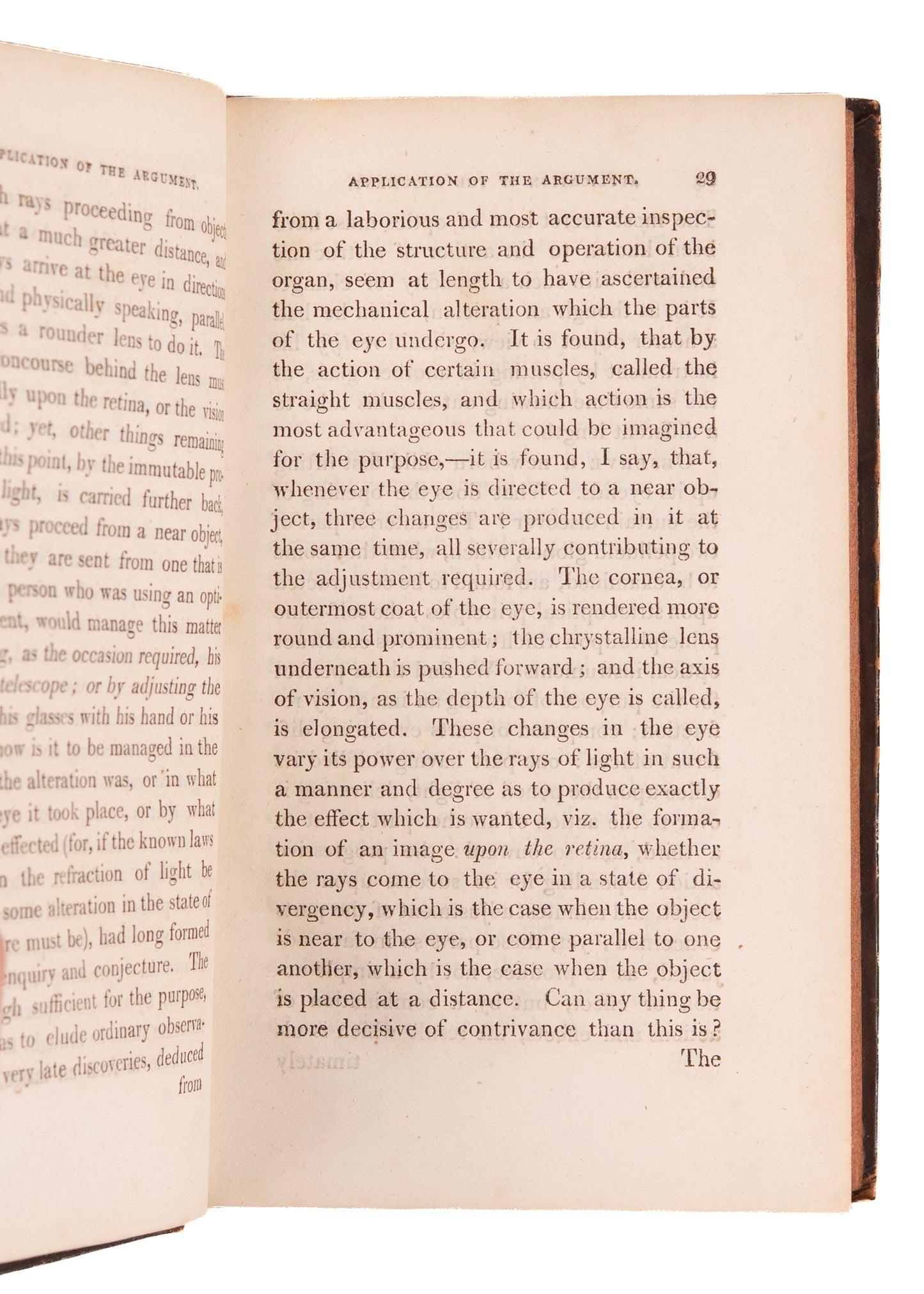 1804 WILLIAM PALEY. Early Edition of Natural Theology - Apologetics in Fine Tree Calf Binding.